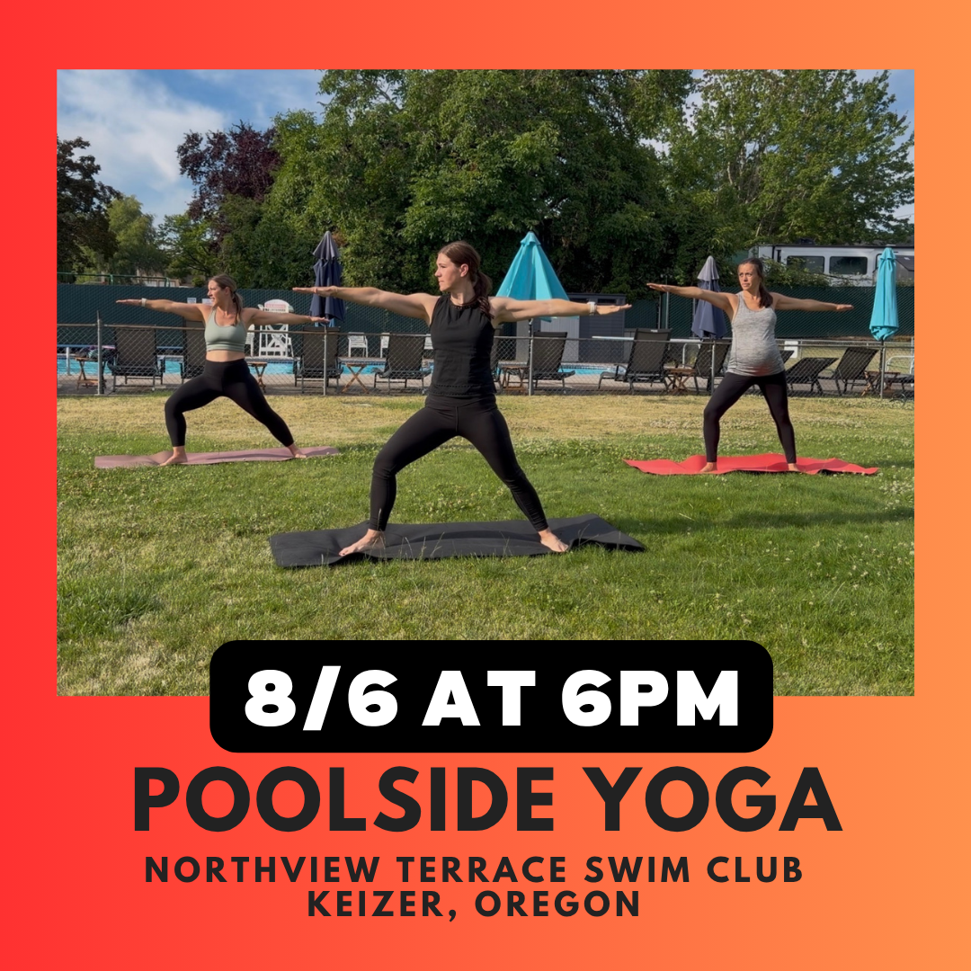 Poolside Yoga in Keizer
