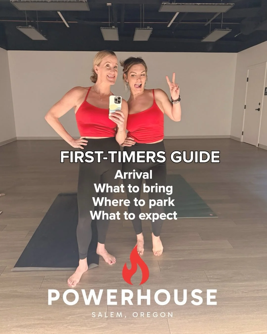 Your first class at Powerhouse? We&rsquo;ve got you. 🔥

Walking into a new studio can feel a little intimidating&mdash;but we want your first experience to feel anything but.

We put together this First Timers Guide with all the good stuff:
✨ What t