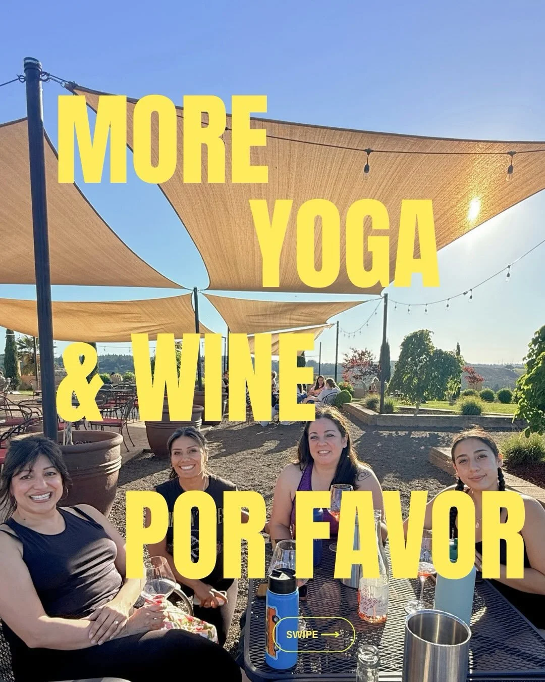 🍷✨ One more summer sunset. One more yoga + wine night. And we&rsquo;re soaking it ALL in.

Join us at @coriaestates on September 17 at 6PM for an evening of movement, wine, sunshine, and the kind of community that makes summer so good. 🌅

It&rsquo;