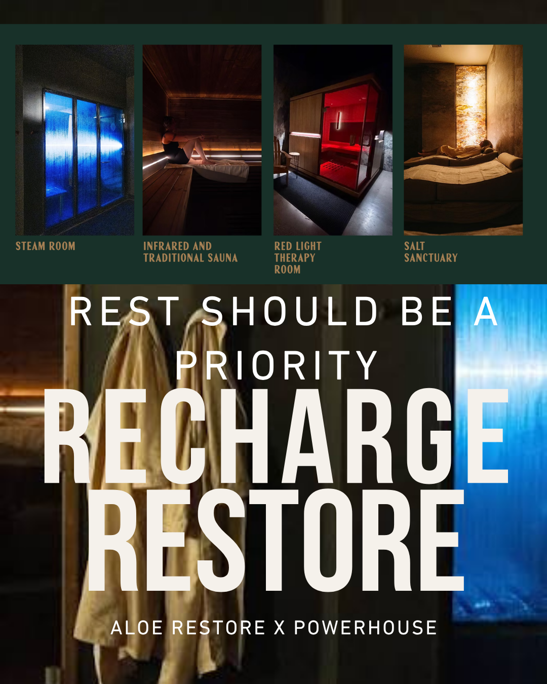 ✨ ALOE RESTORE x POWERHOUSE - Rest & Recovery ✨