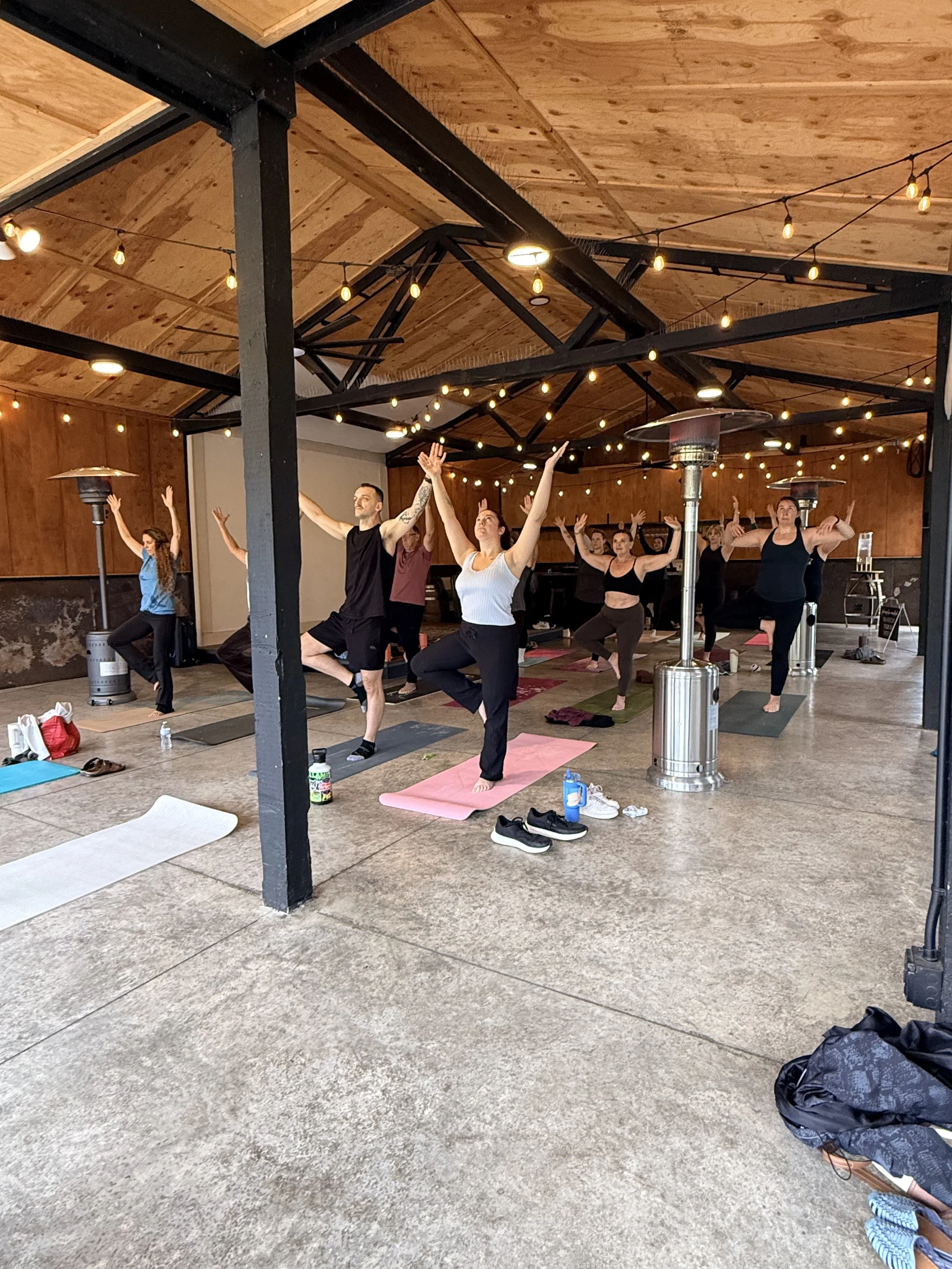 Yoga & Wine