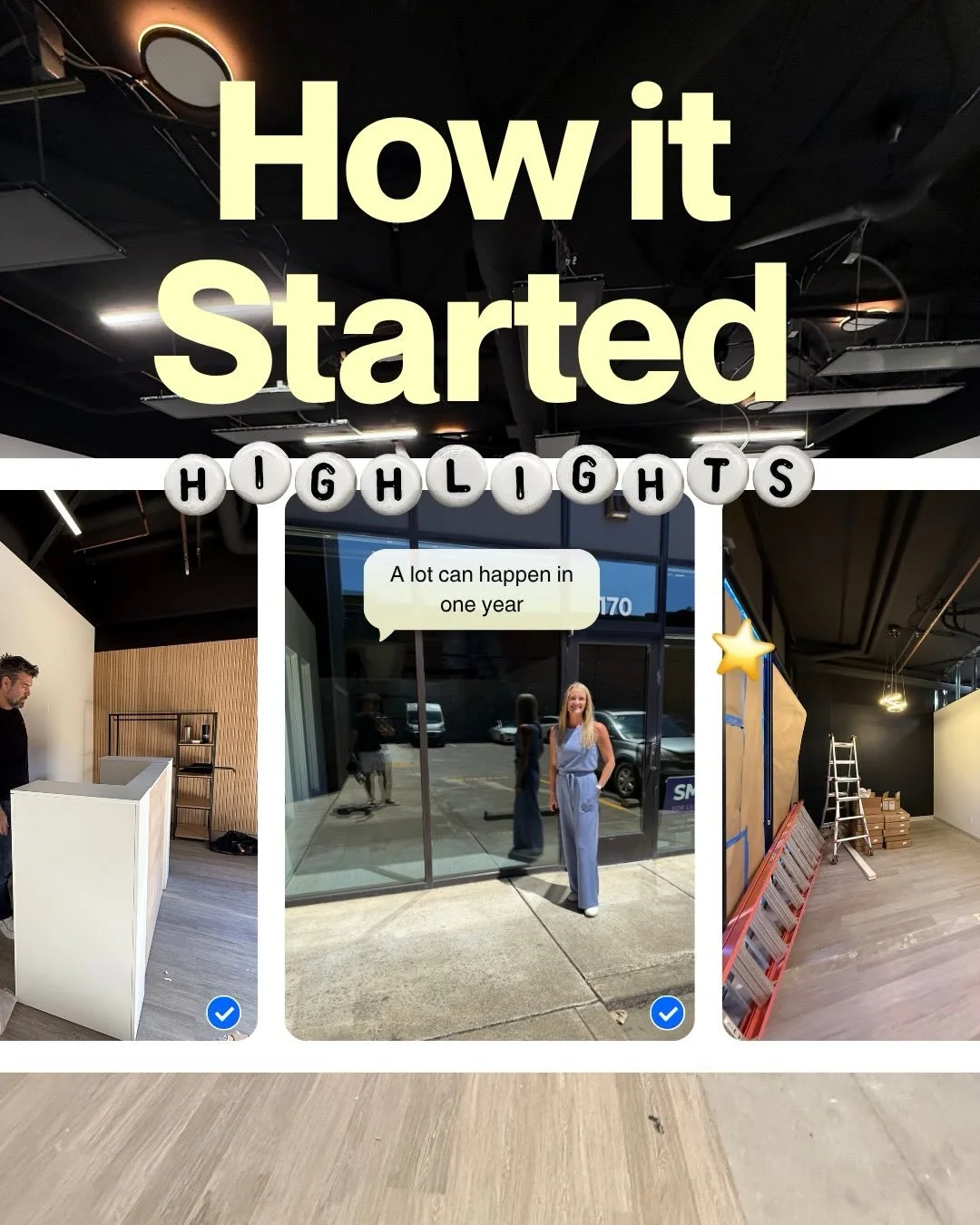 Feeling a little reflective today. 🥹❤️&zwj;🔥

We started imperfectly. With big dreams, a whole lot of courage, and absolutely no guarantee it would work.

We took a chance. We figured things out as we went. We built a studio, a website and a team f