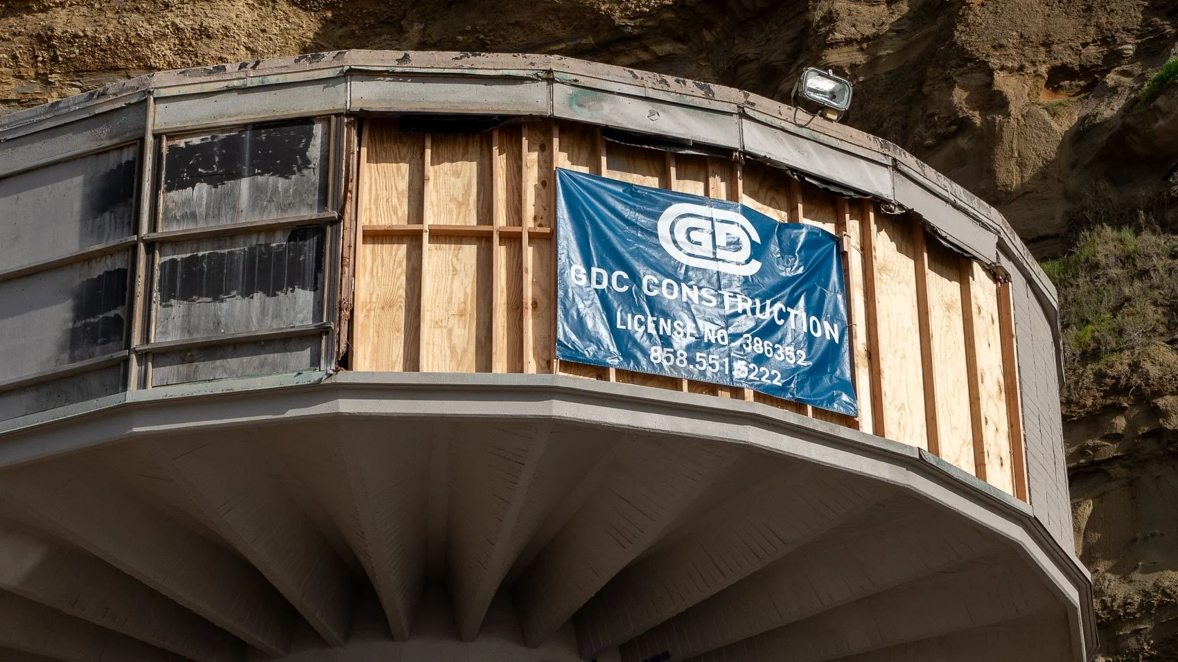   GDC Construction is handling the development of the Mushroom House.  