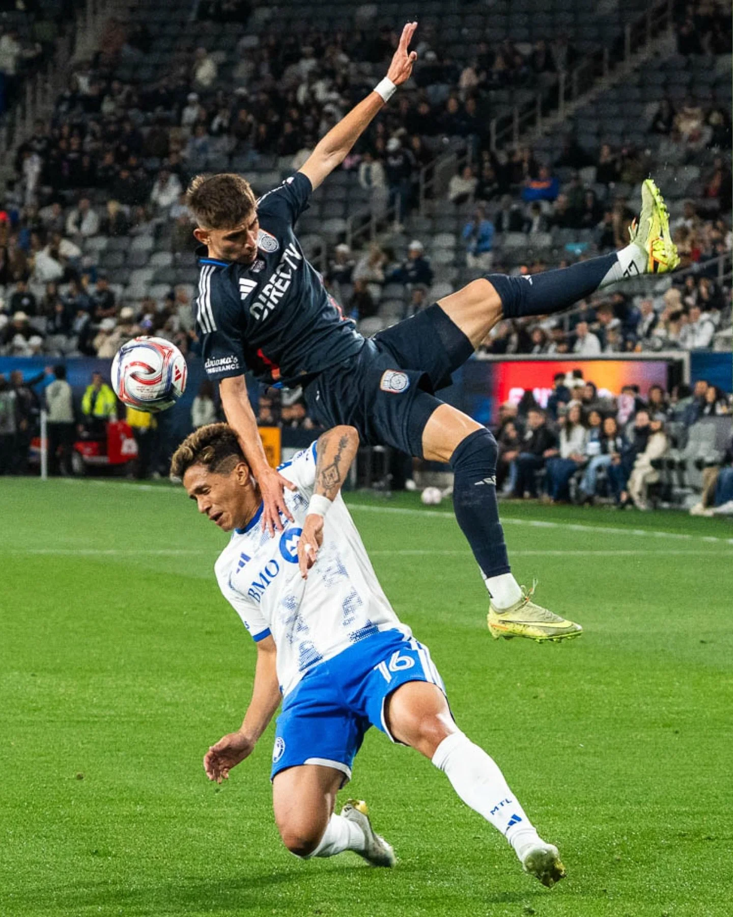 San Diego Football Club VS Montreal: Season Opener

SDFC brought the heat, destroying the Canadians 5-0. Soccer has grown in popularity among San Diegans; that passion was evident in the supports section last night. Rockets filled the air with heavy,