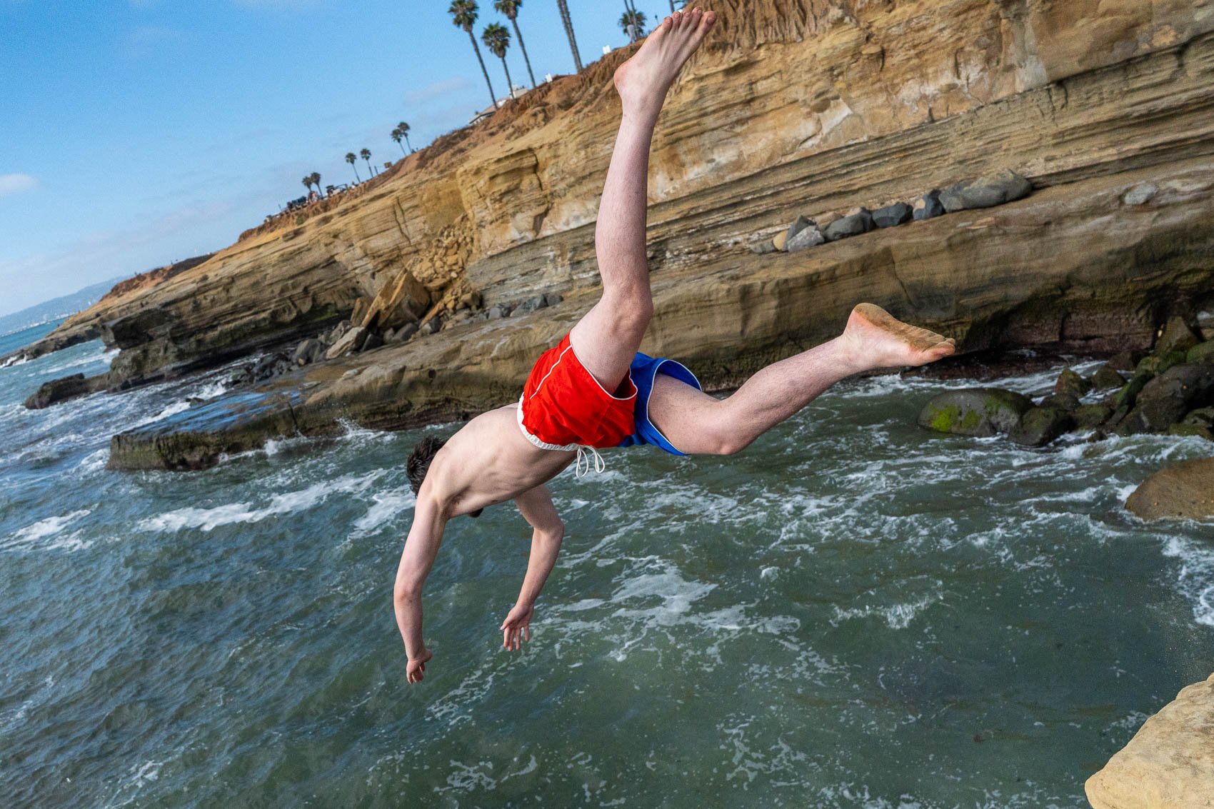 Thrill seekers love Sunset Cliffs. But with rescues on the rise, cliff jumping at ‘The Arch’ faces an uncertain future
