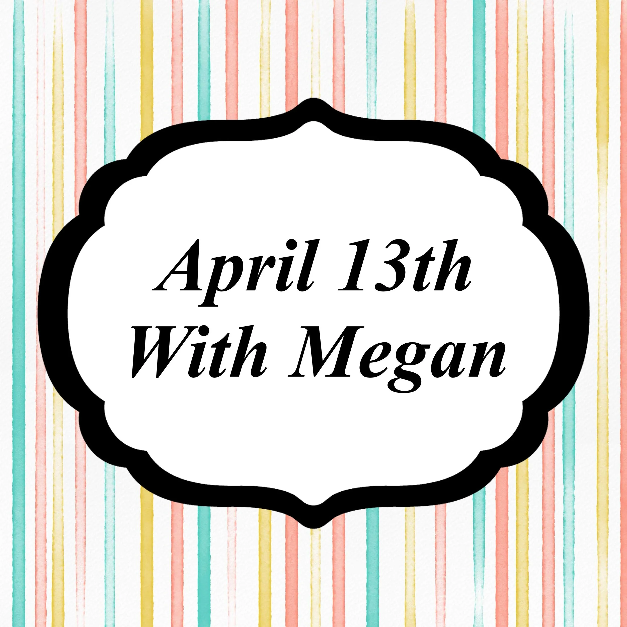 Drop Off Day Training  |  April 13th