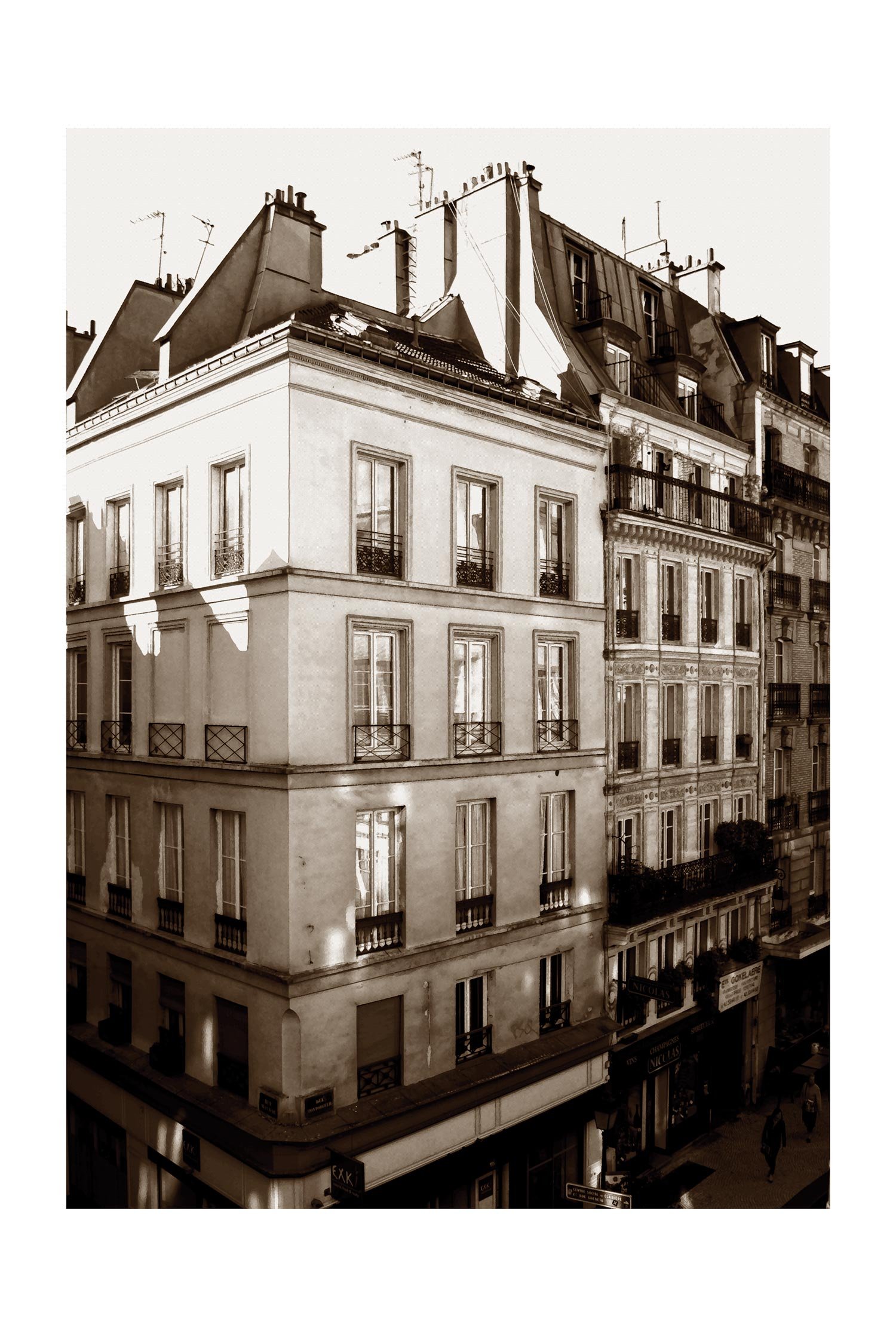 Paris Rooftops - 02 by MaCeDias