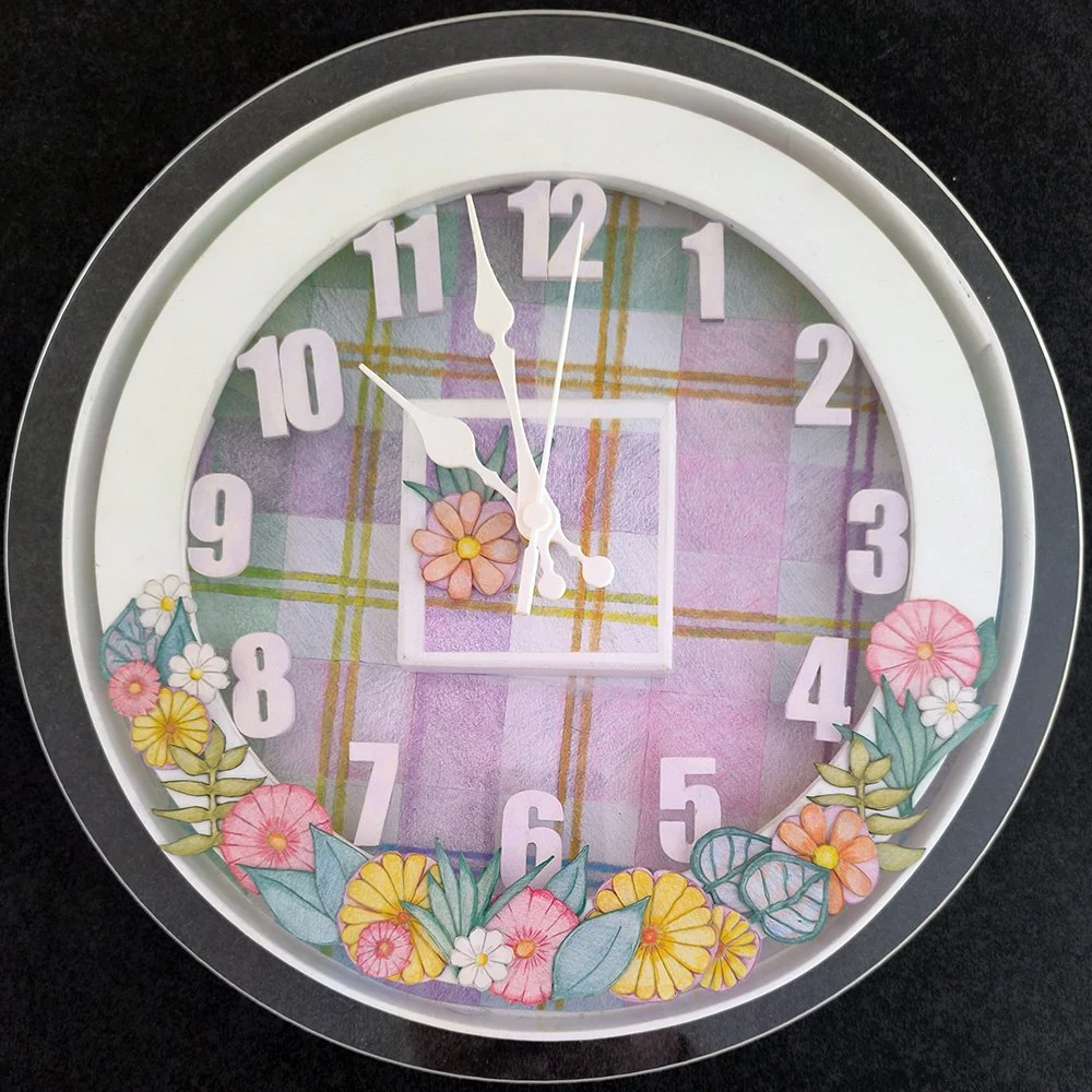 Primavera - Relógio 35 cm