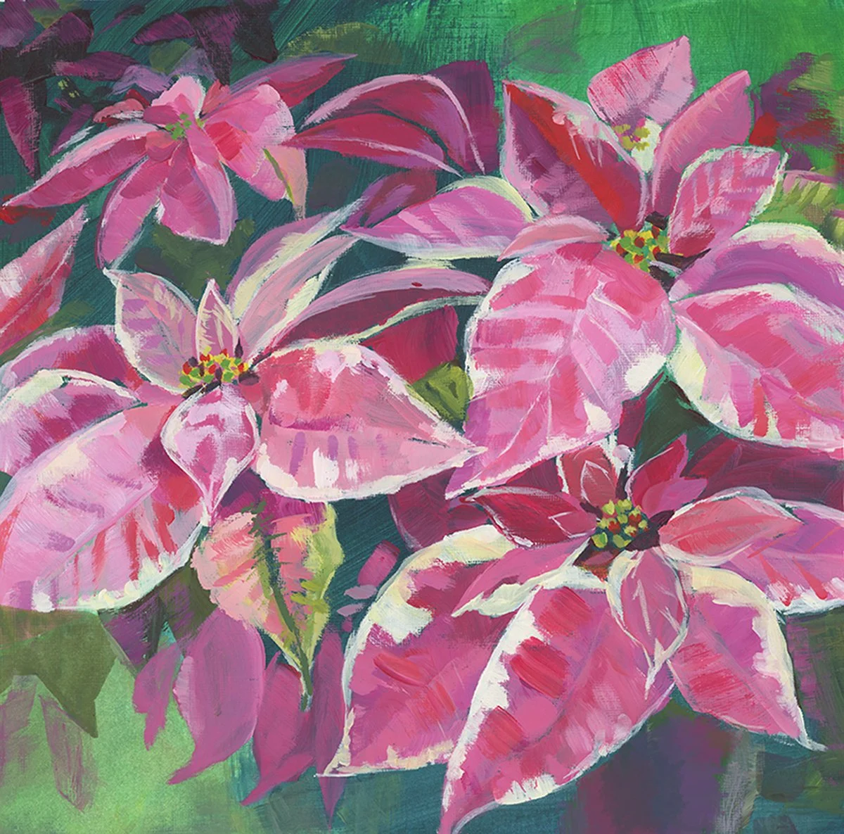 Poinsettias Pink - Marten