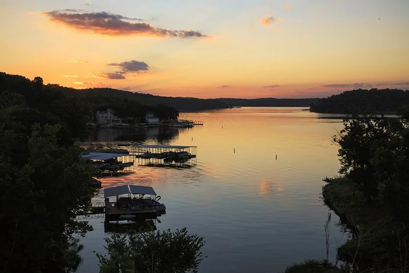 Sunrise at Lake of the Ozarks - Hedberg
