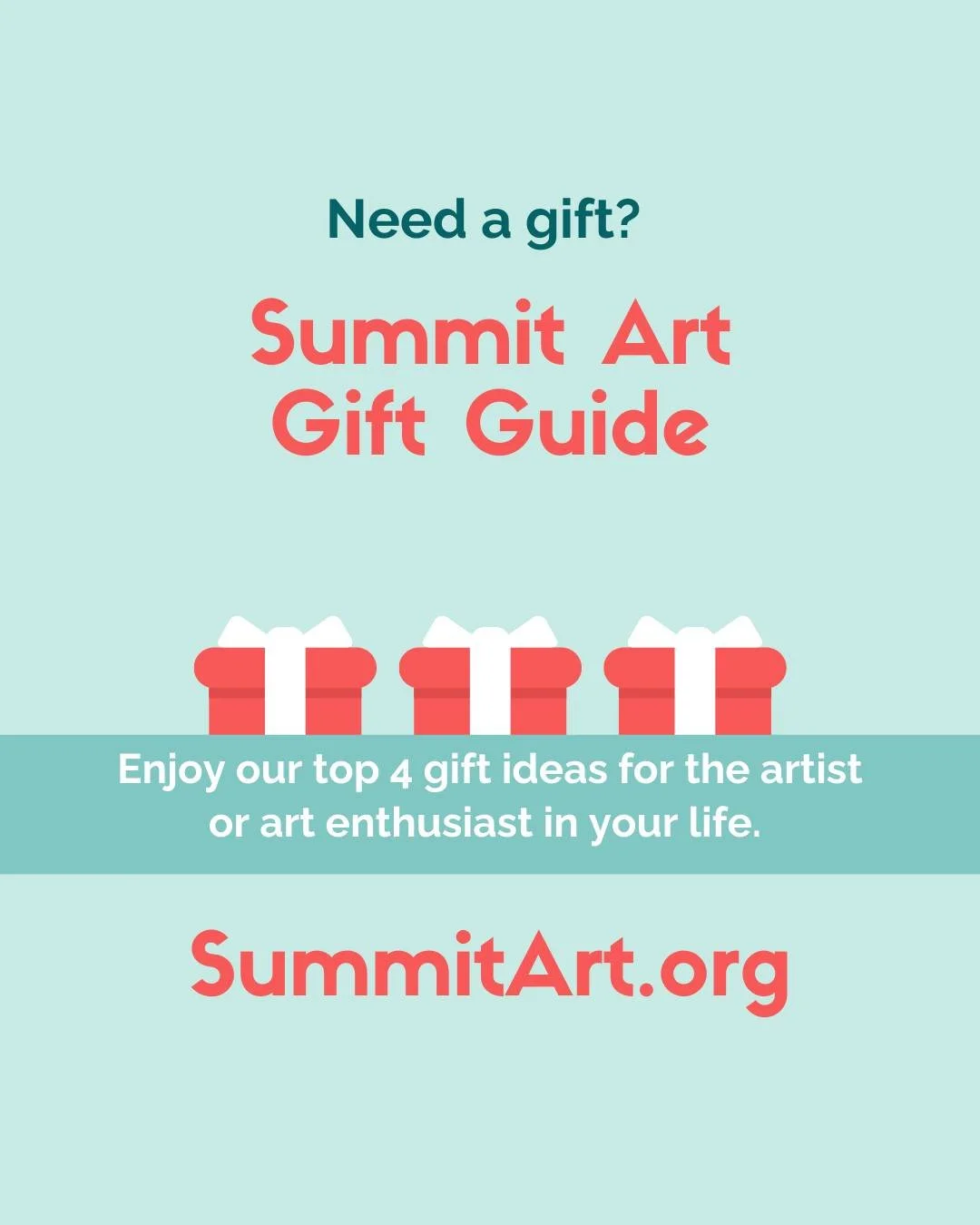 Enjoy our top 4 gift ideas for the artist or art enthusiast in your life. 
https://conta.cc/3MIQvGA