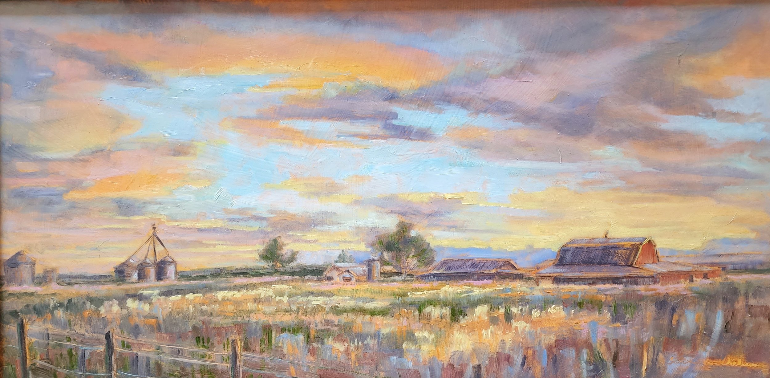 Sundance over the Farm - DIckerson