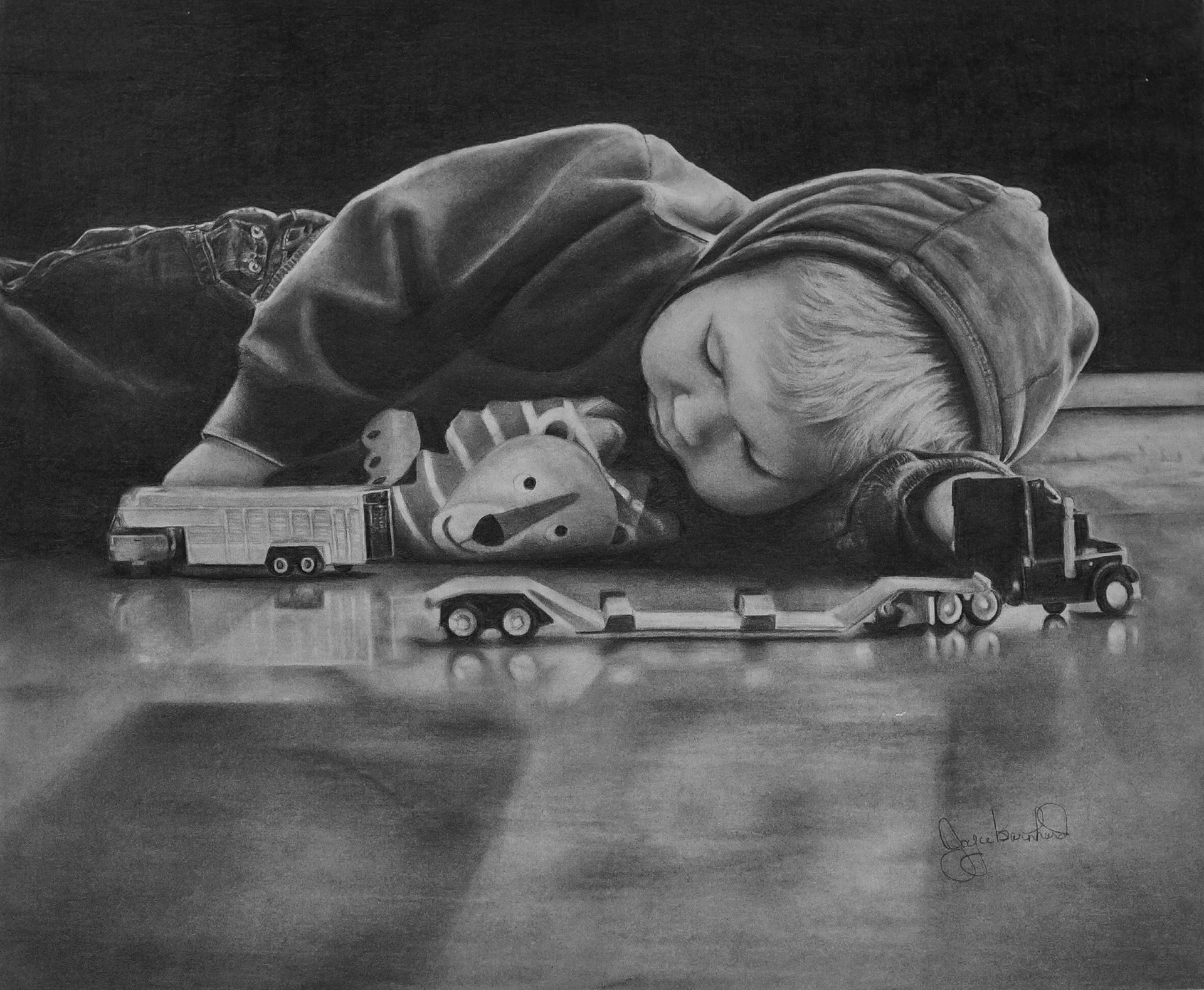 Little Boy with Big Dreams - Barnhard