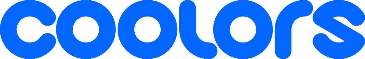 The word 'COLORS' in bold blue letters on a transparent background.