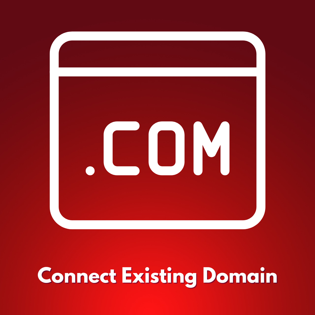 Connect Existing Domain ("Template Only" purchases)