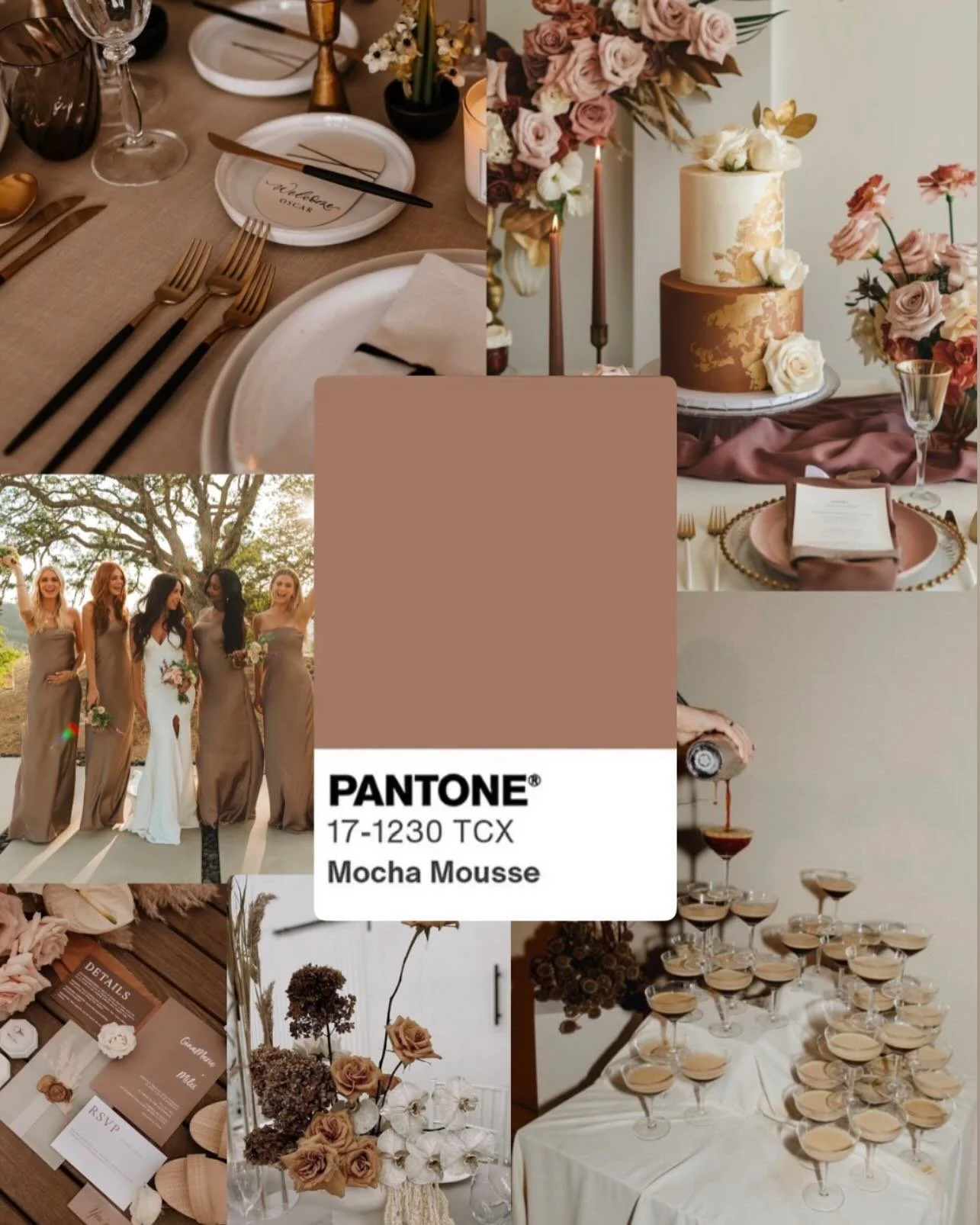 🤎 MOCHA MOUSSE 🤎

It&rsquo;s no surprise that Mocha Mousse is Pantone&rsquo;s 2025 Color of the Year! Brides, who wants to bring my design board to life? 🥂✨

#weddingplanner #houstonplanner #pantone