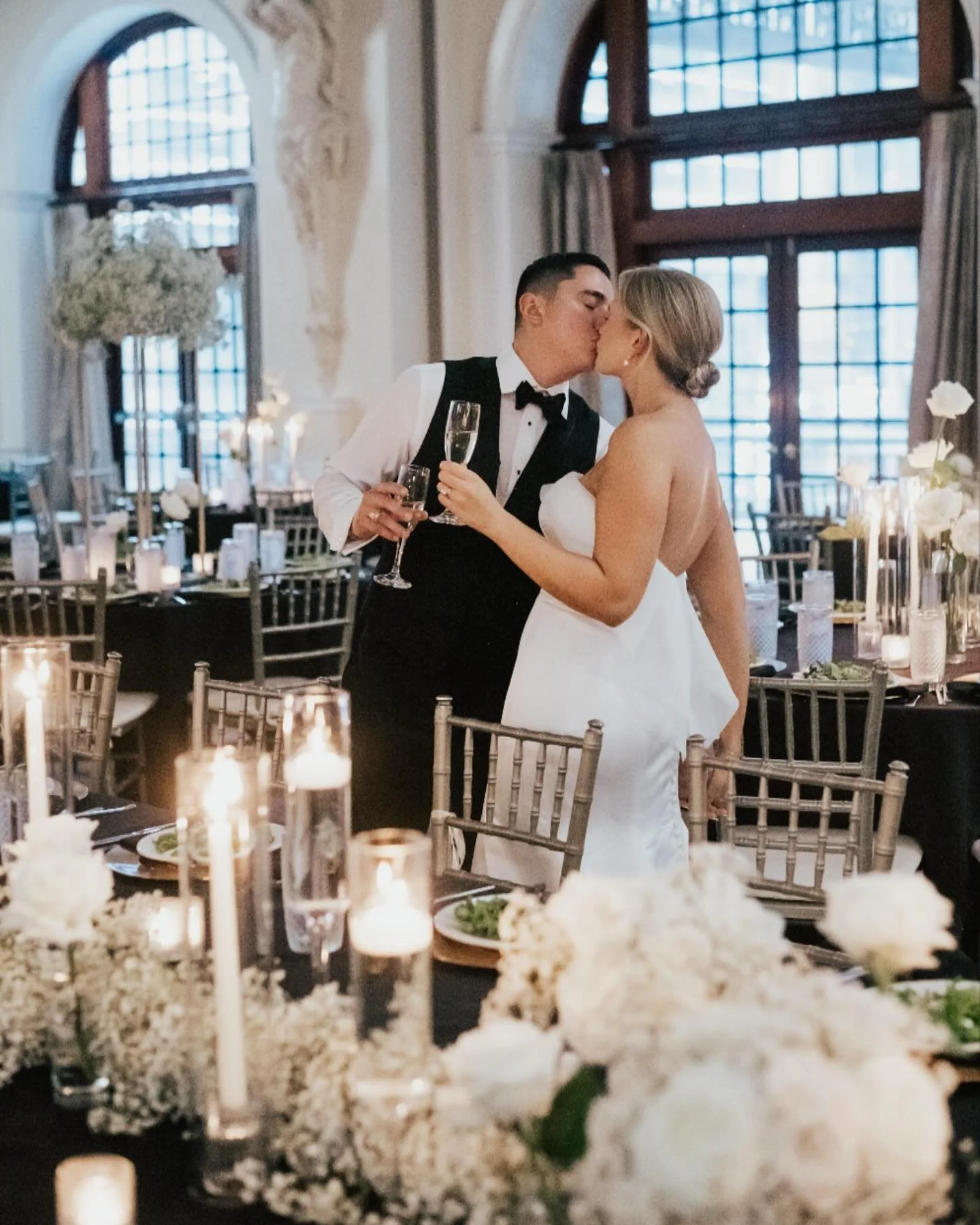 Design + Planning by Smitten Events 

I can&rsquo;t wait to show you the details from this magical day. Want to see your vision come to life? Send me a message &amp; we&rsquo;ll get started! ✨🖤🤍