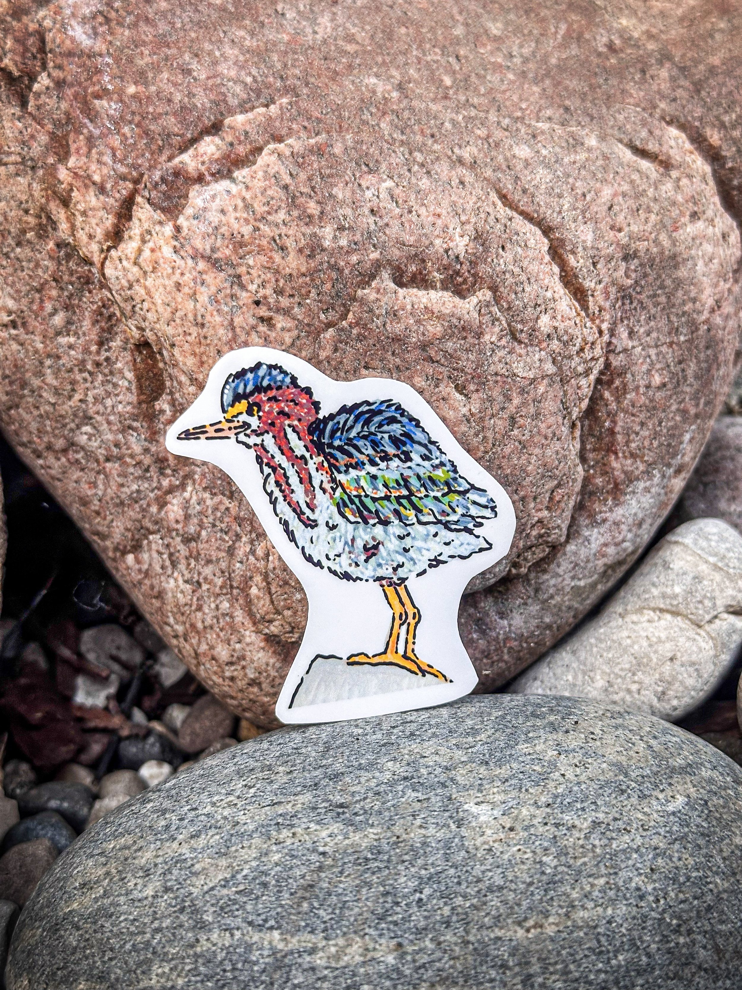Small Green Heron Stickers 2.jpg