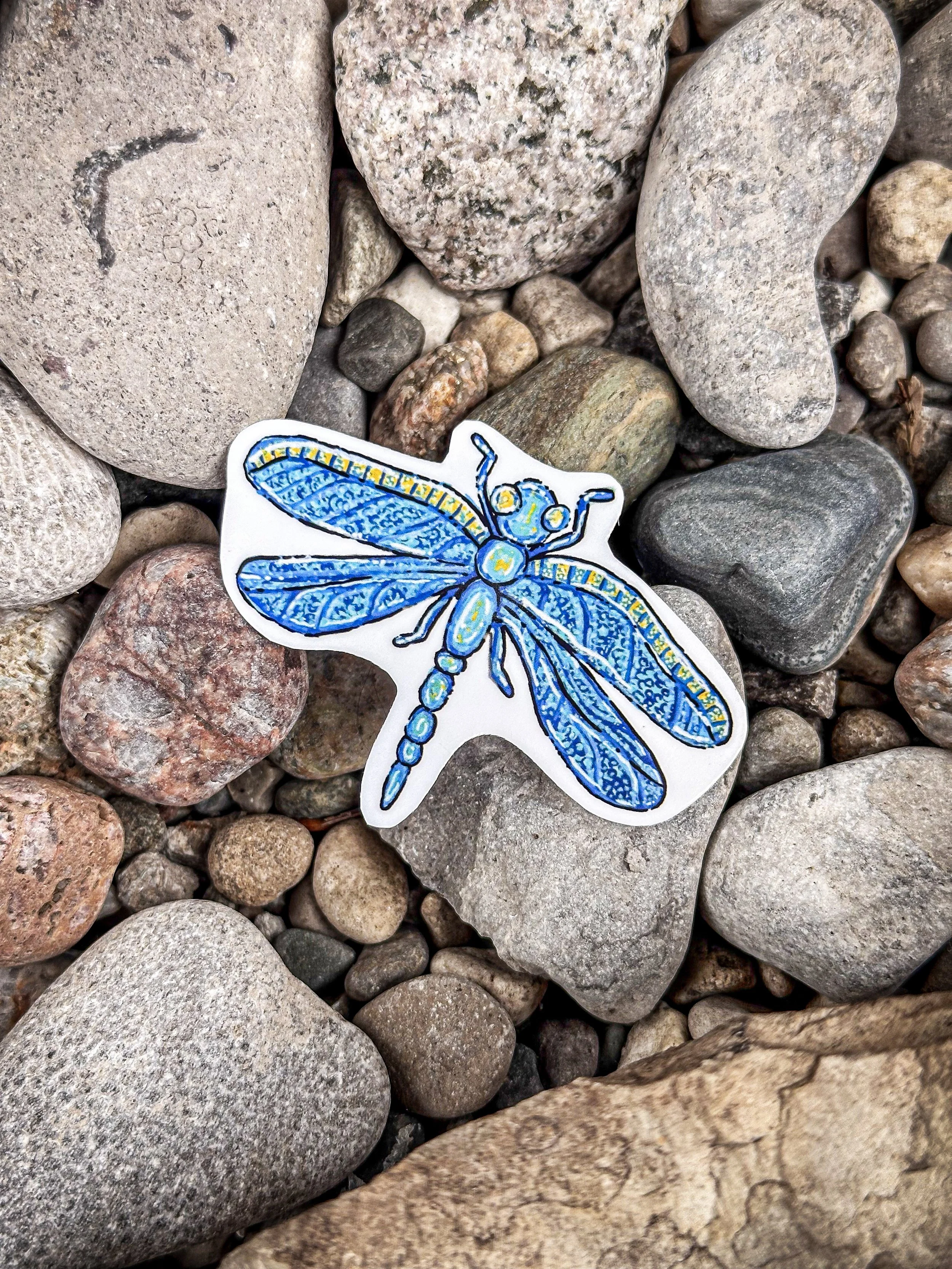 Med Blue Dragonfly Sticker  2.jpg