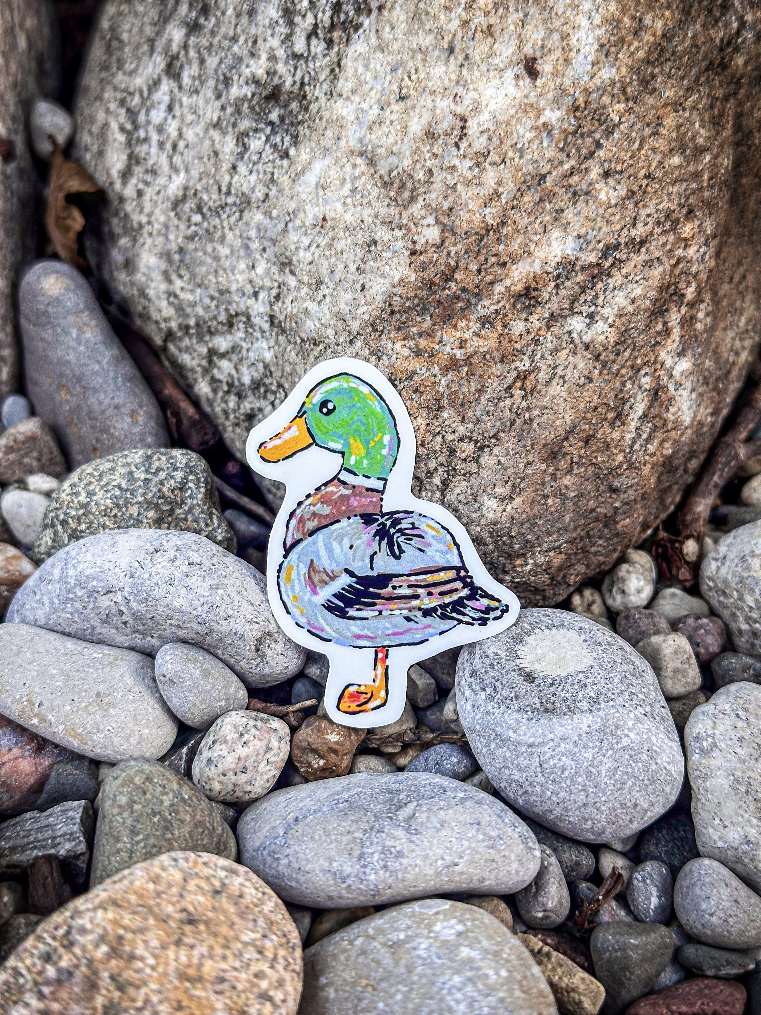 Small Mallard Duck Stickers 2.jpg