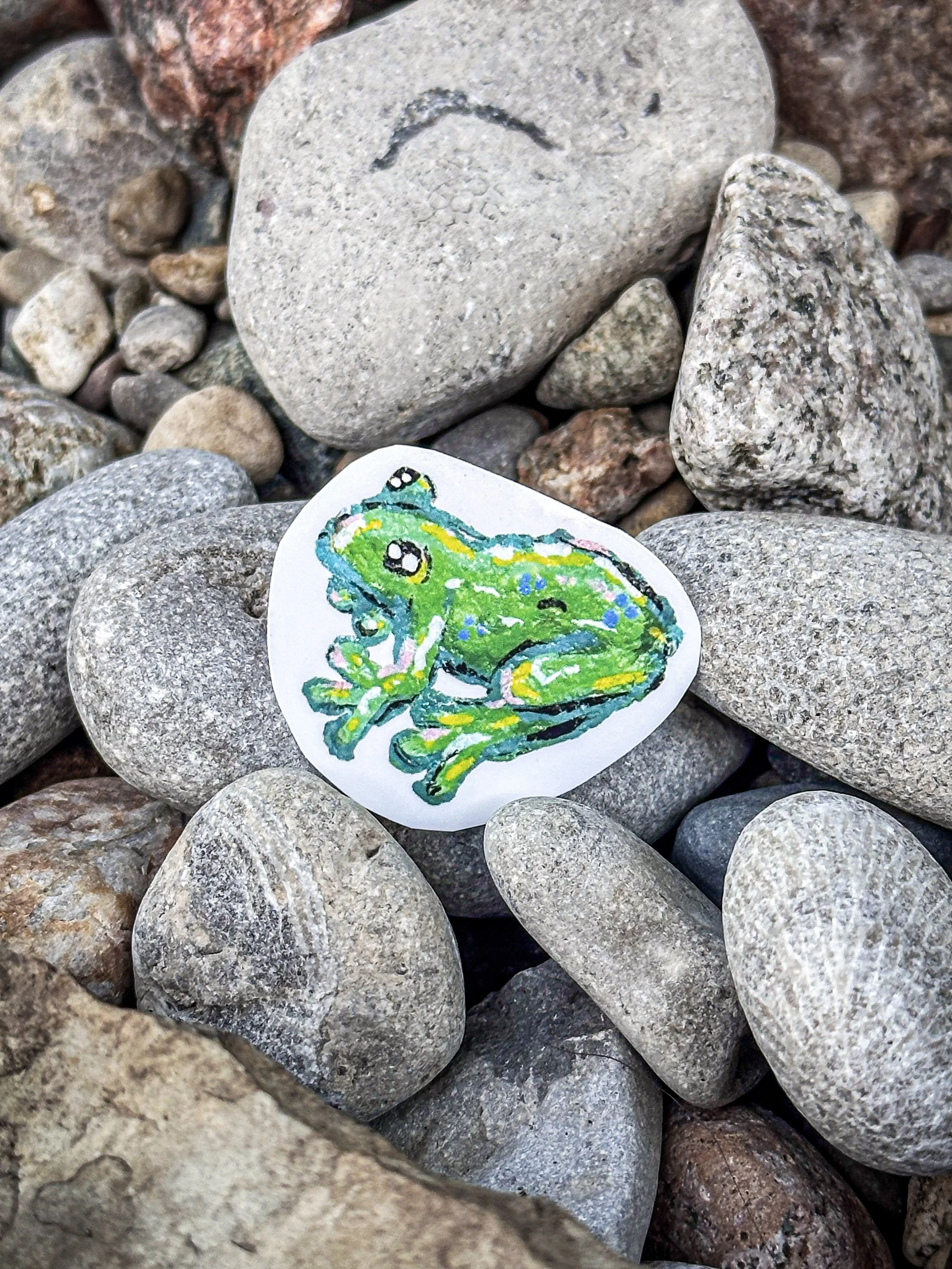 Frog Mini Sticker Set