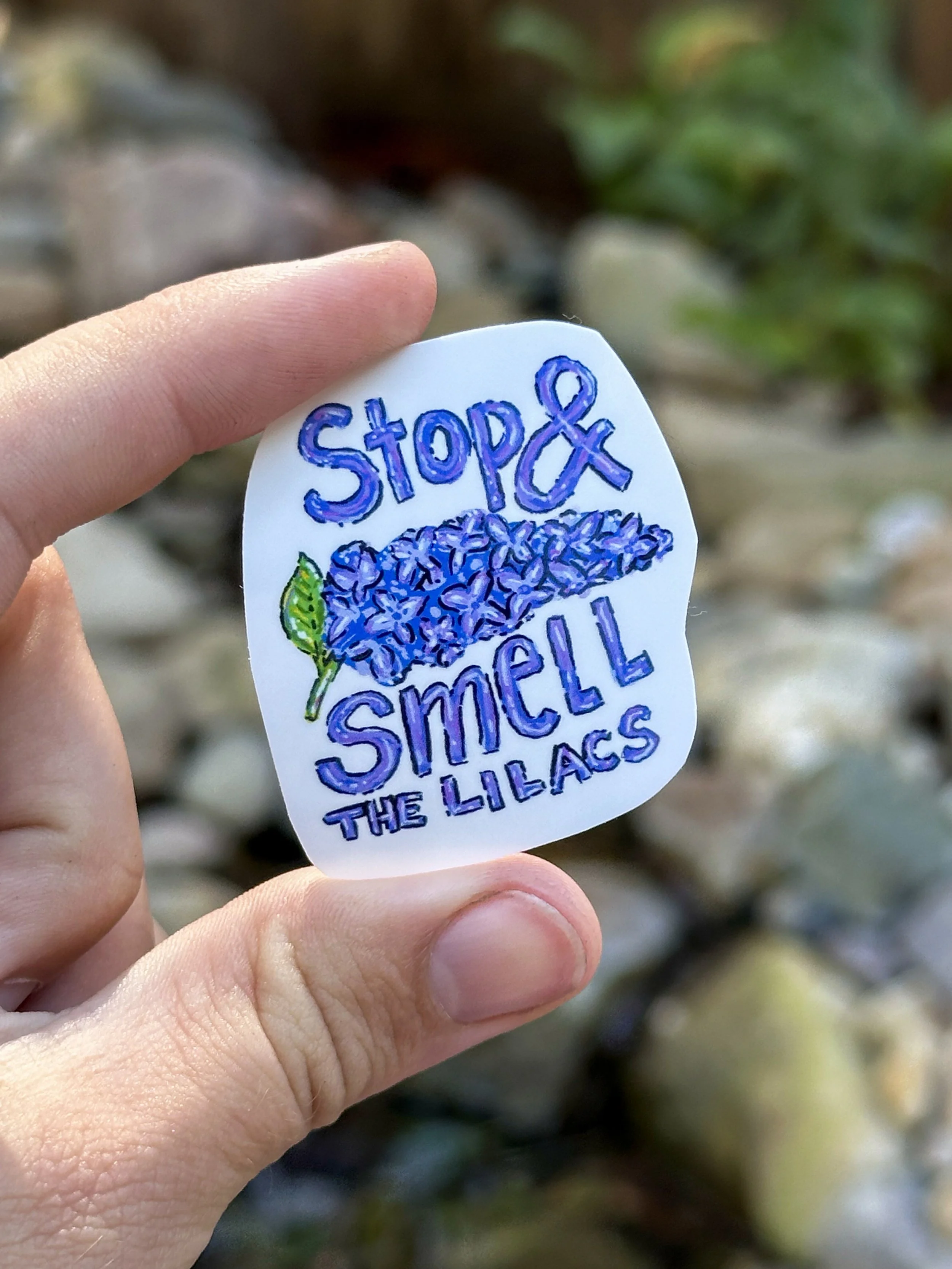 Small Smell Lilacs Stickers 1.jpg