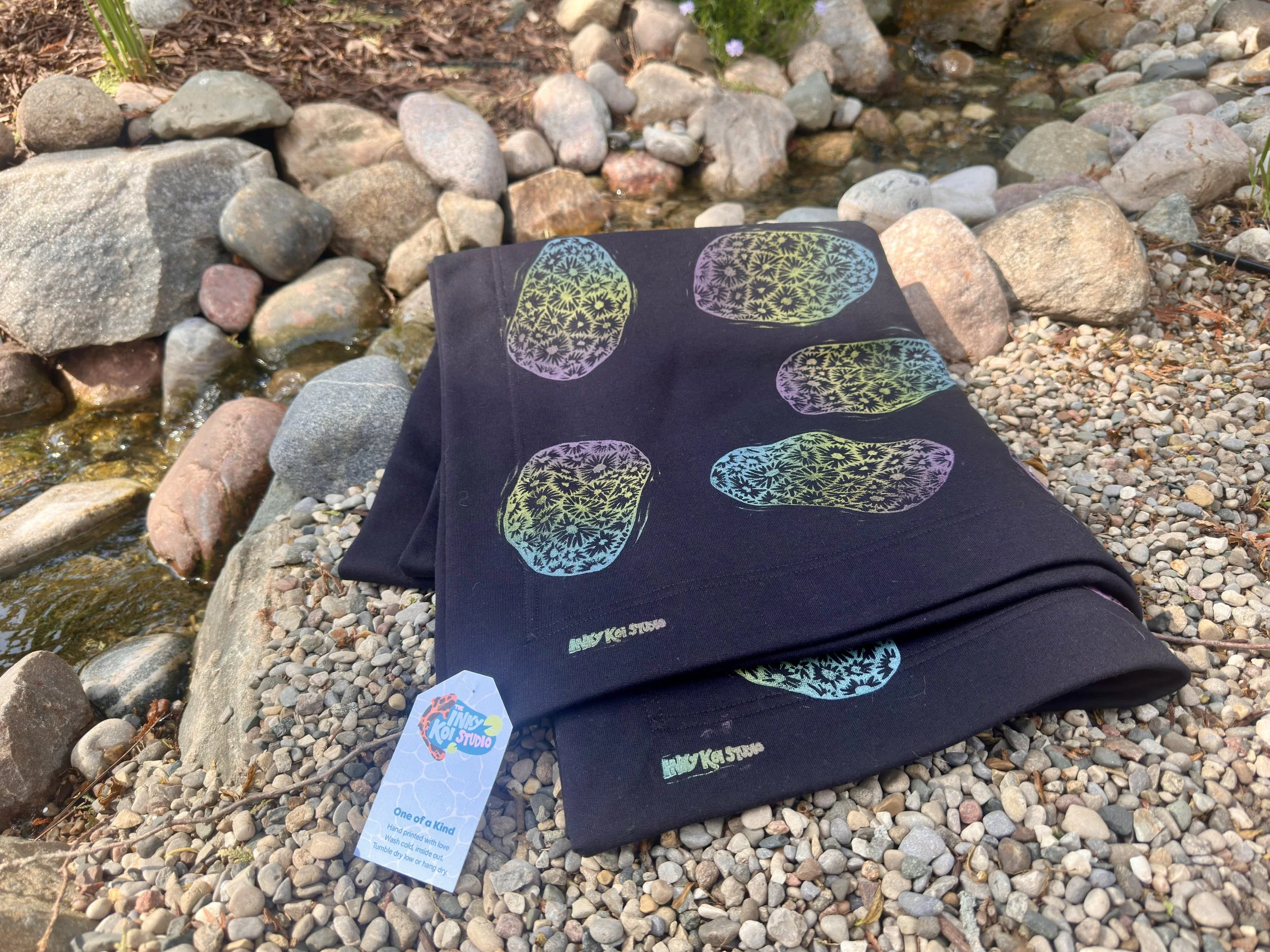 Michigan Rockhound Hand Printed Stadium Blanket10.jpeg