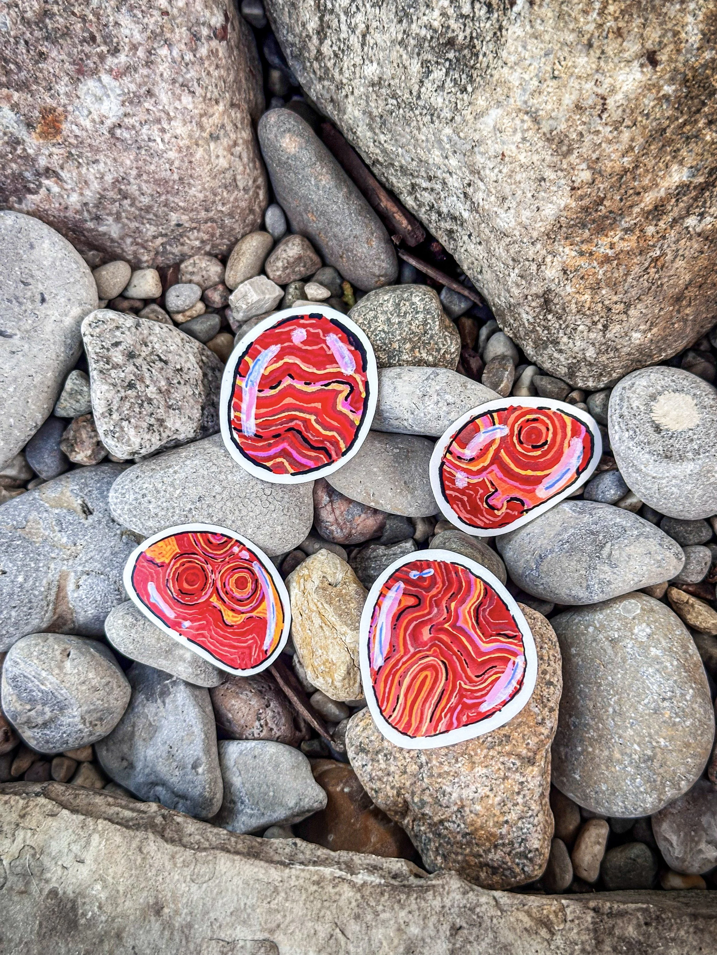 Lake Superior Agate Mini Sticker Variety Pack