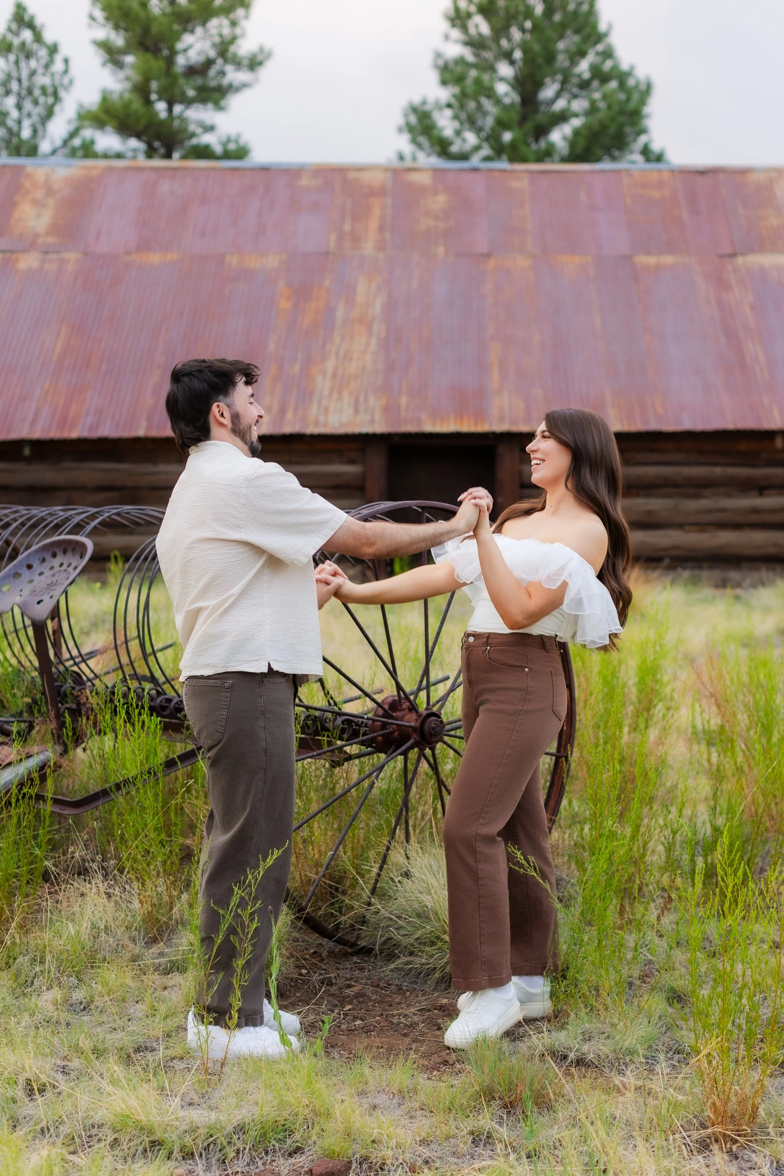 Saaty Photography - Haley and Evan - Rustic Flagstaff Engagement Session -71.jpg