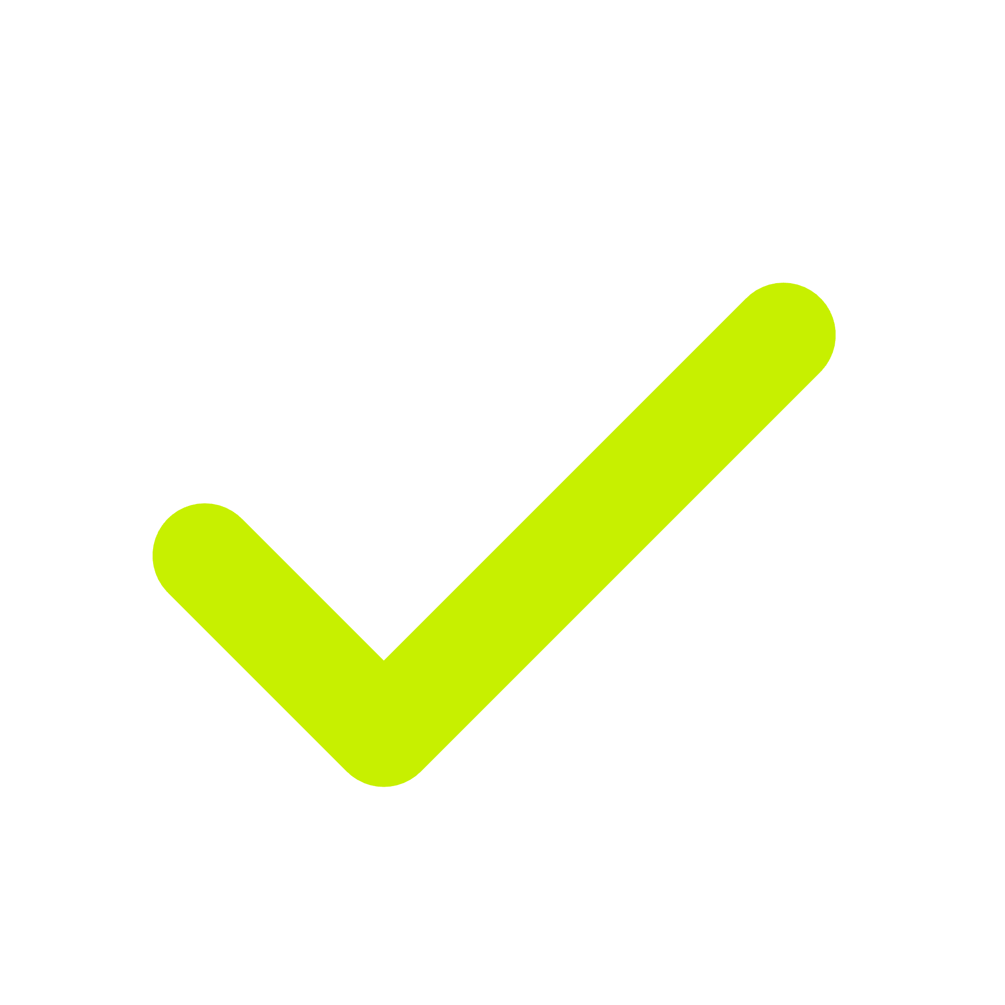 Black checkmark icon with a green checkmark overlay.