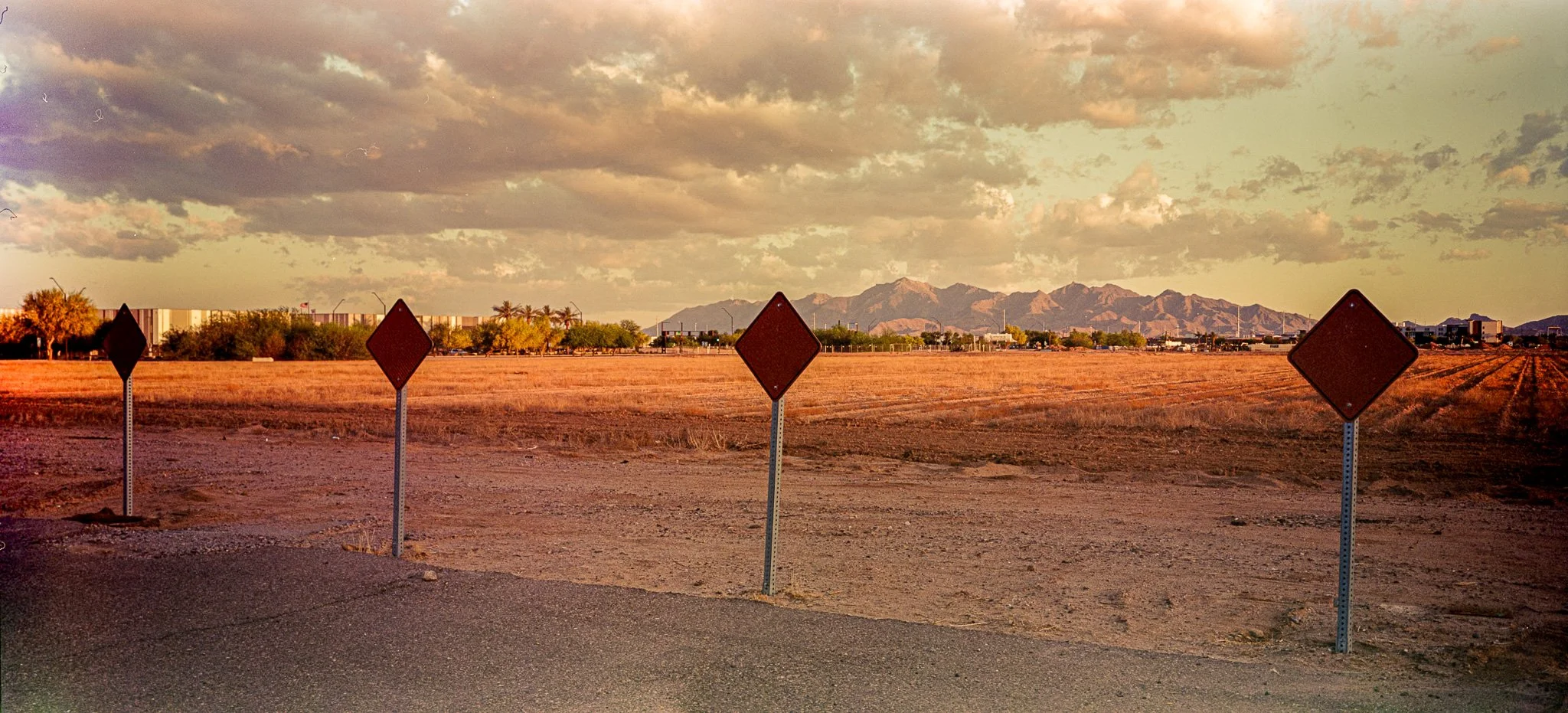 "Unnatural Separation": This capture is a quiet commentary on encroaching urbanization and how it separates us from the natural world. The signs form a manmade barrier that cuts across the frame and subtly extends beyond it, suggesting a boundary not