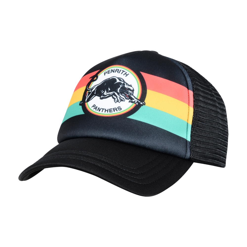 Panthers Retro Trucker - Front - NRL25PPRT.png