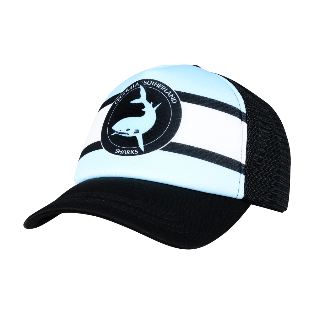 Sharks Retro Trucker - Front - NRL25CSRT.png