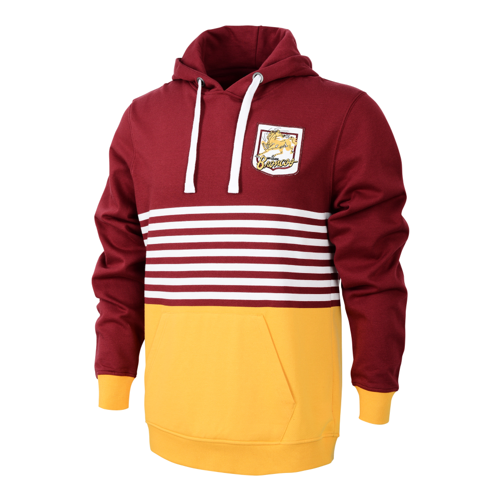 NRL Broncos Retro Hoodie