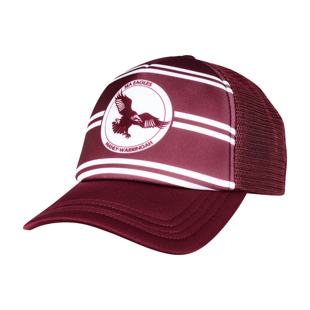 Sea Eagles Retro Trrucker - Front - NRL25SERT.png