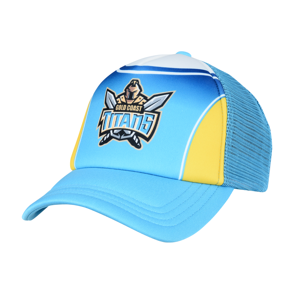 Titans Retro Trucker - Front - NRL25GCRT.png