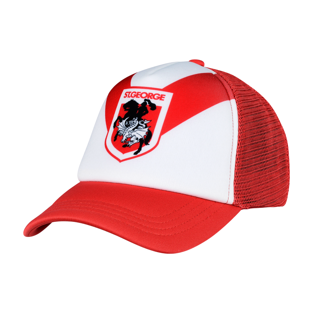 Dragons Retro Trucker - Front - NRL25DRT.png