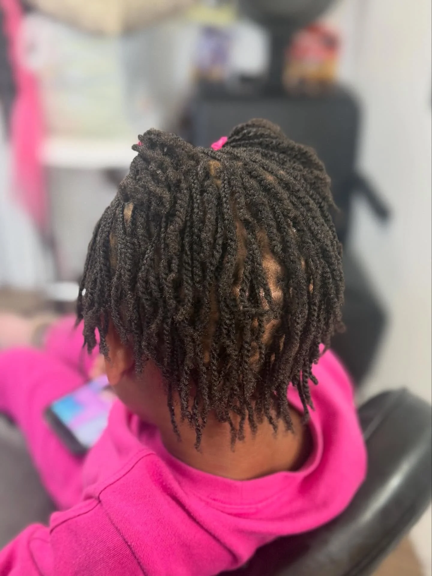 Kids micro locs book today 770-990-7105 or link in BIO!