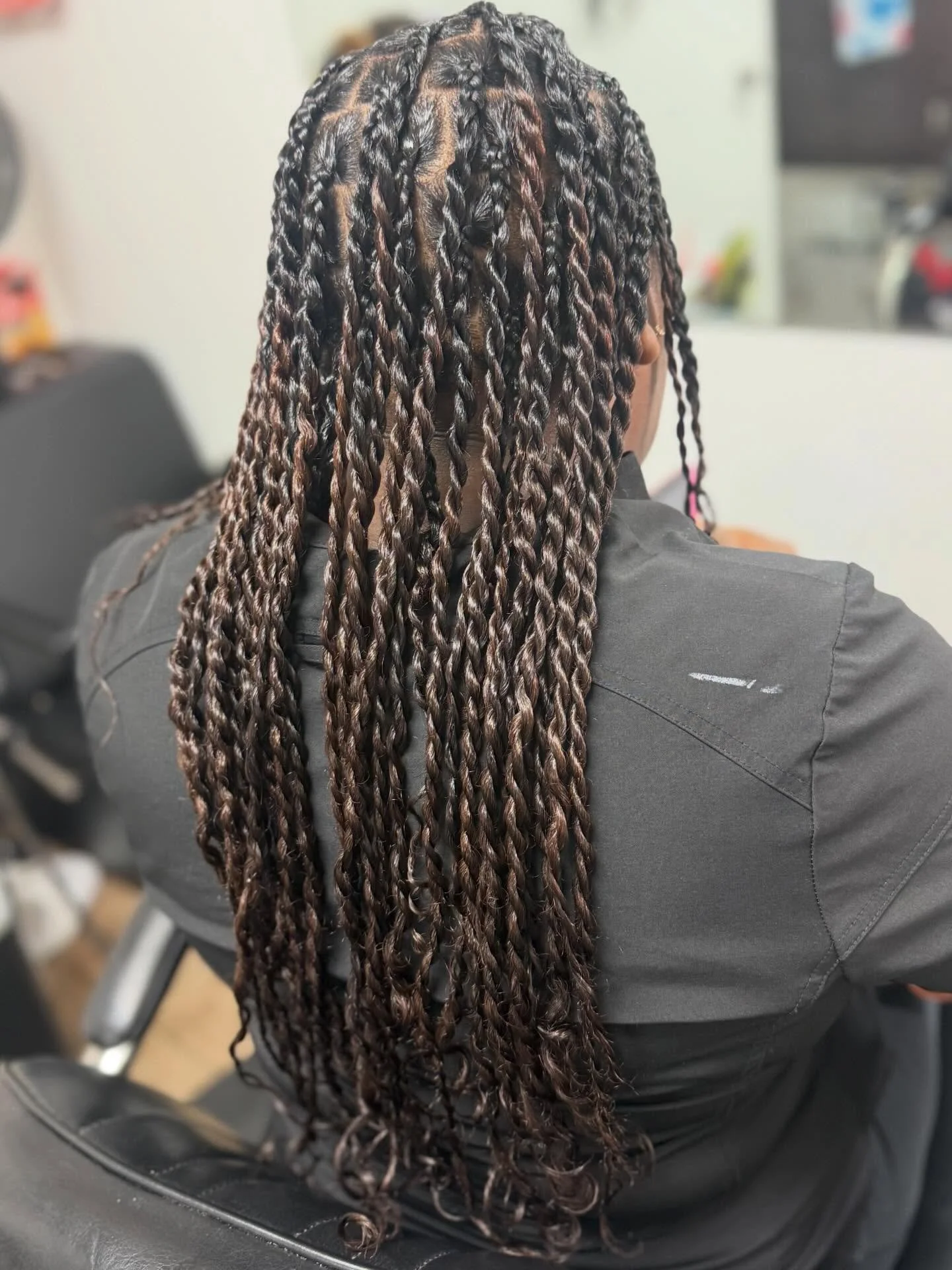 Extension where?!?! This client walked in with hair down her back! Looking forward to growing it some more! Book today, click link!