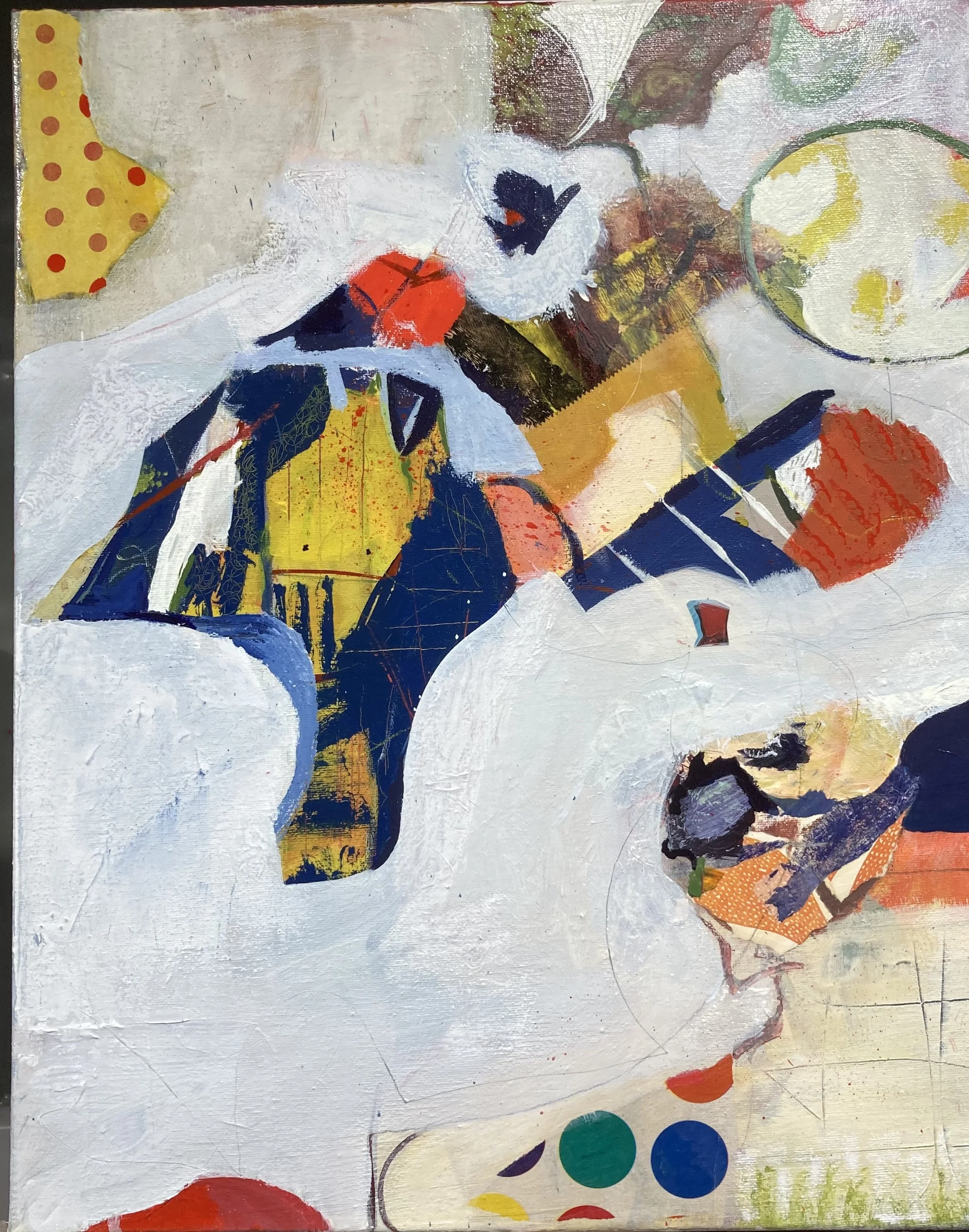 Water Buffalo, Kruger Park 16" x 20" mixed media on canvas $200.00