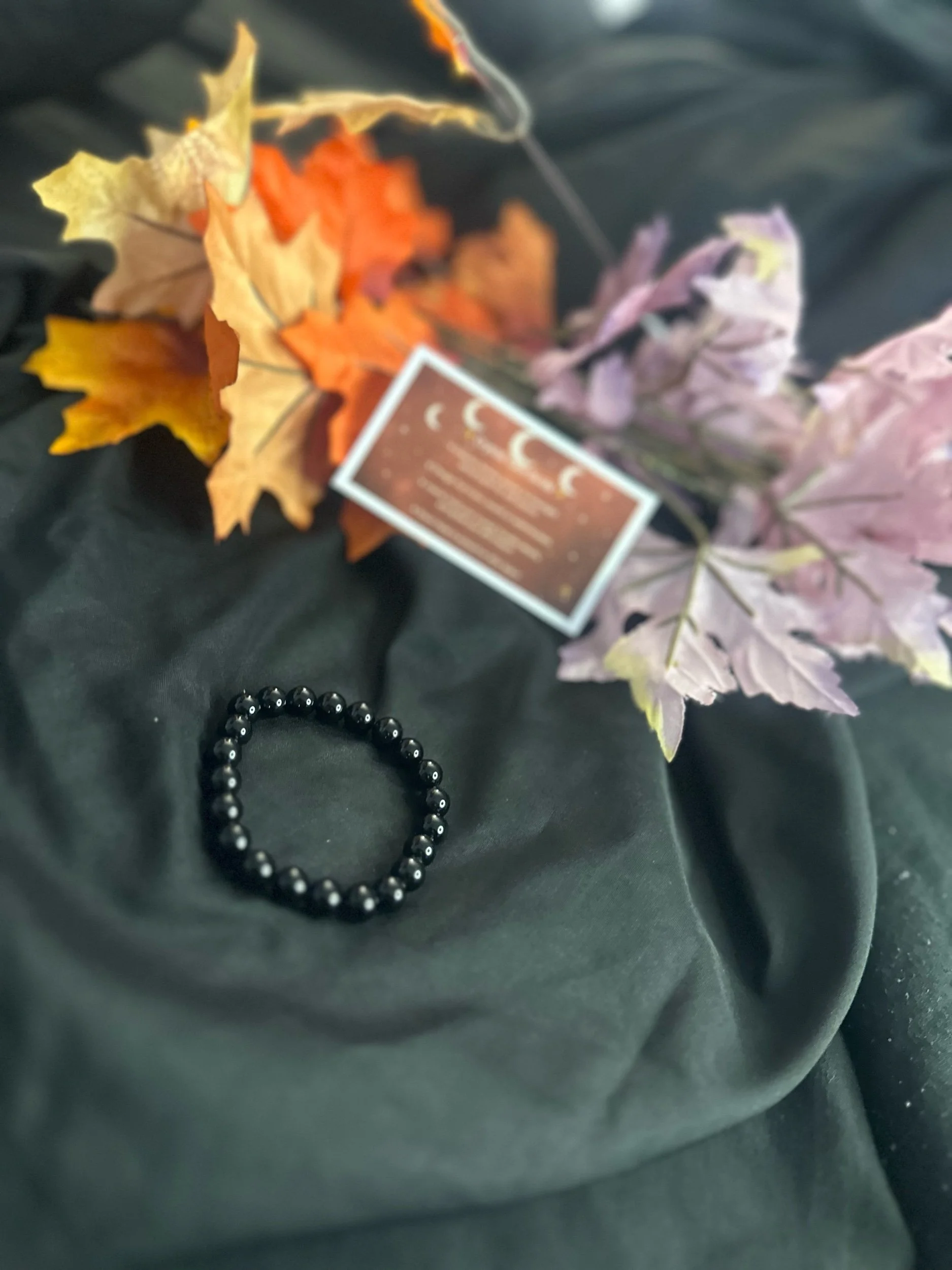 š”ļø Grounded Glow Bracelet (Black Tourmaline)