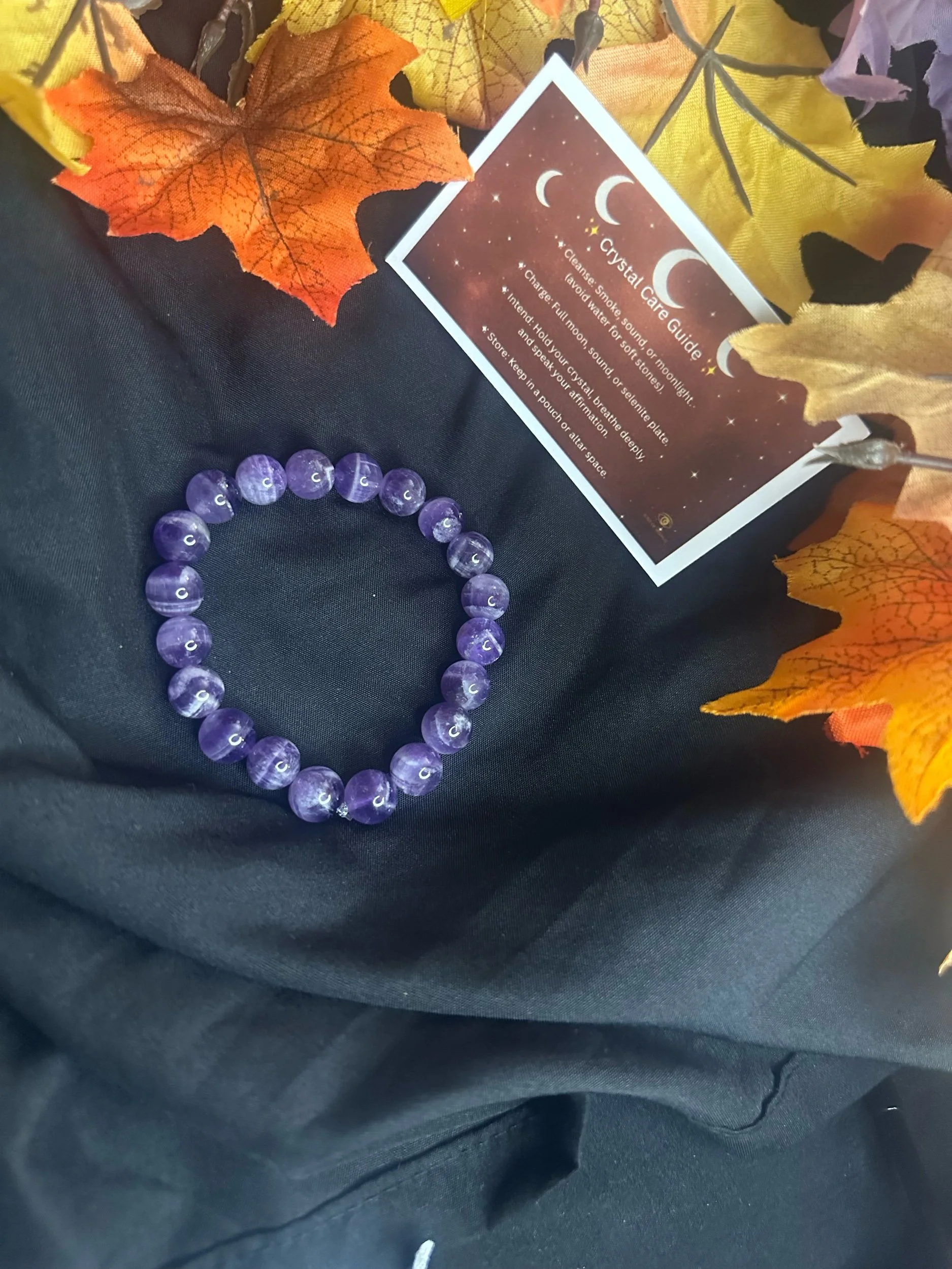 š® Moonlit Intuition Bracelet (Amethyst)