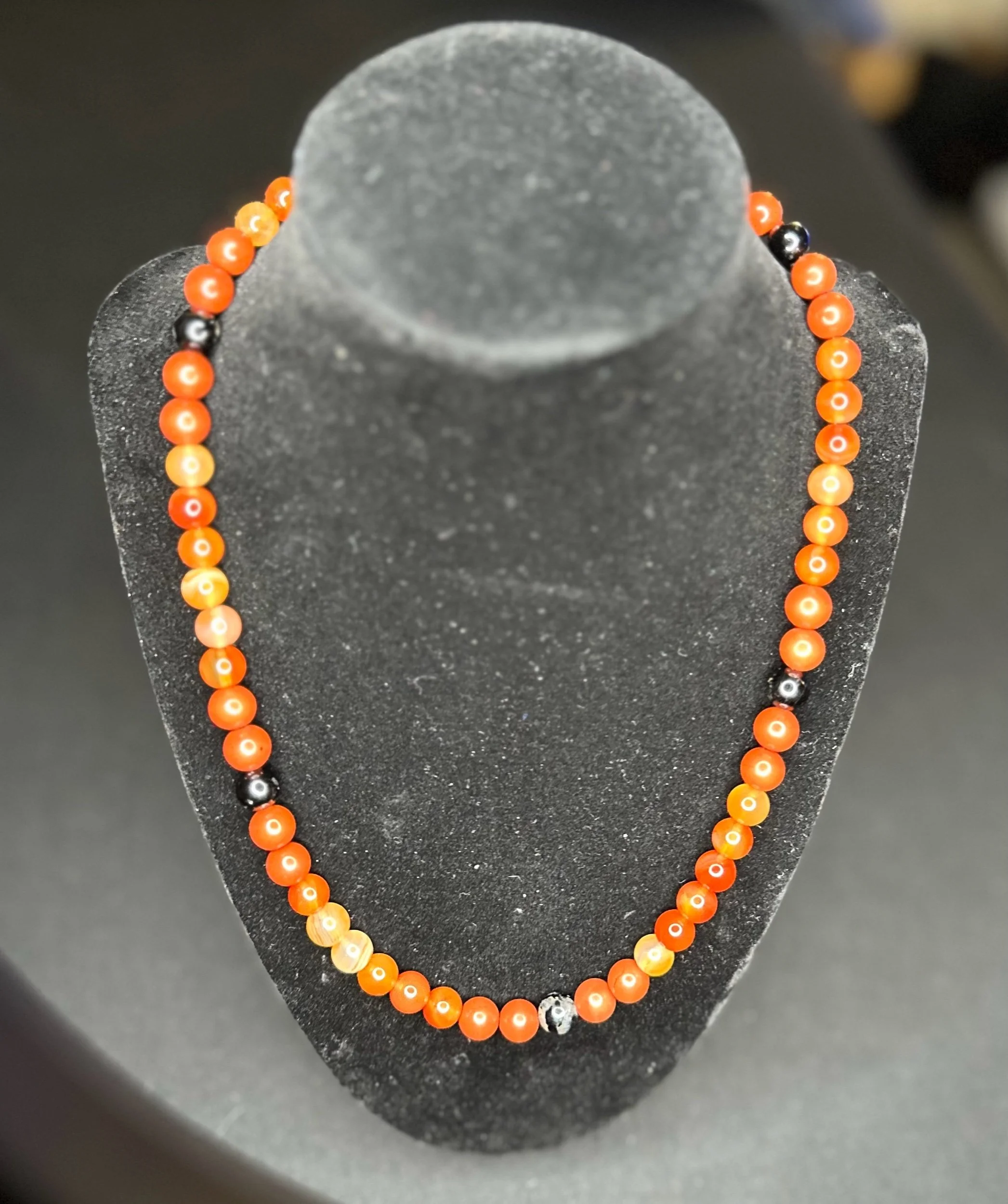 🔥✨ Fire & Grounded Energy Necklace