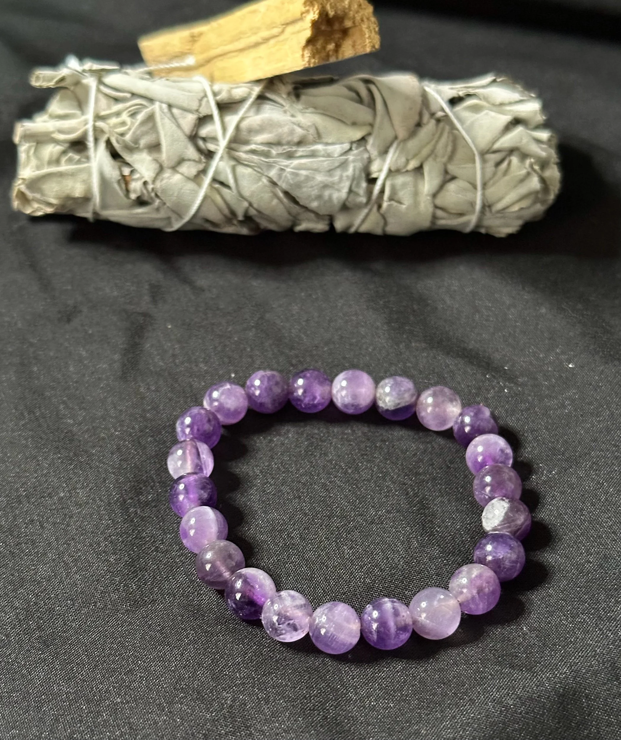 🔮 Moonlit Intuition Bracelet (Amethyst)