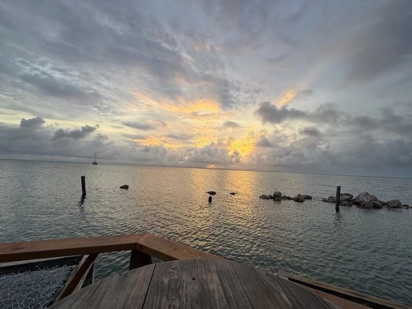Sunset in Belize 