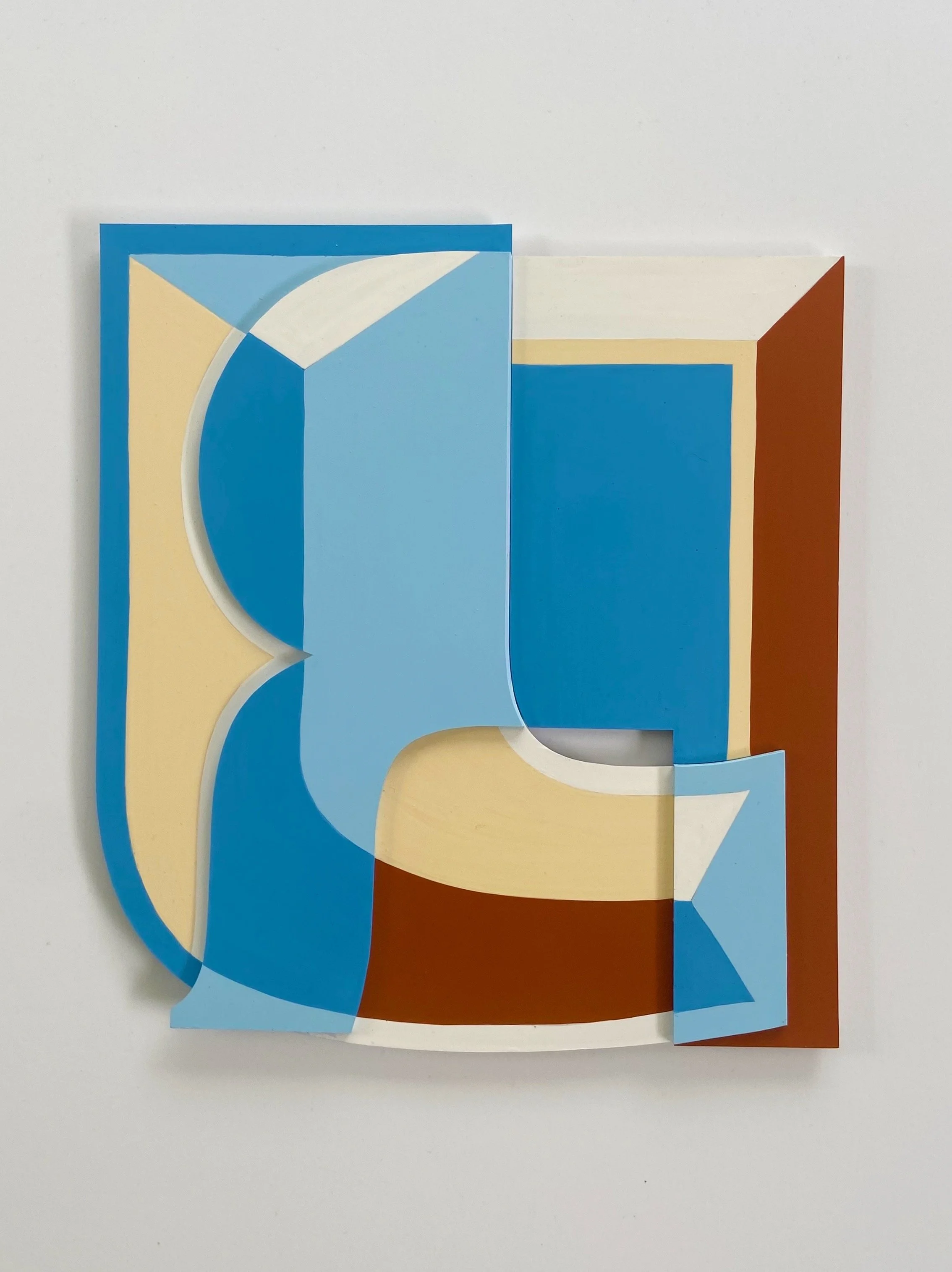 Abstract 1 - 2025
Esmalte sobre PVC ensamblado
27,5 x 25cm