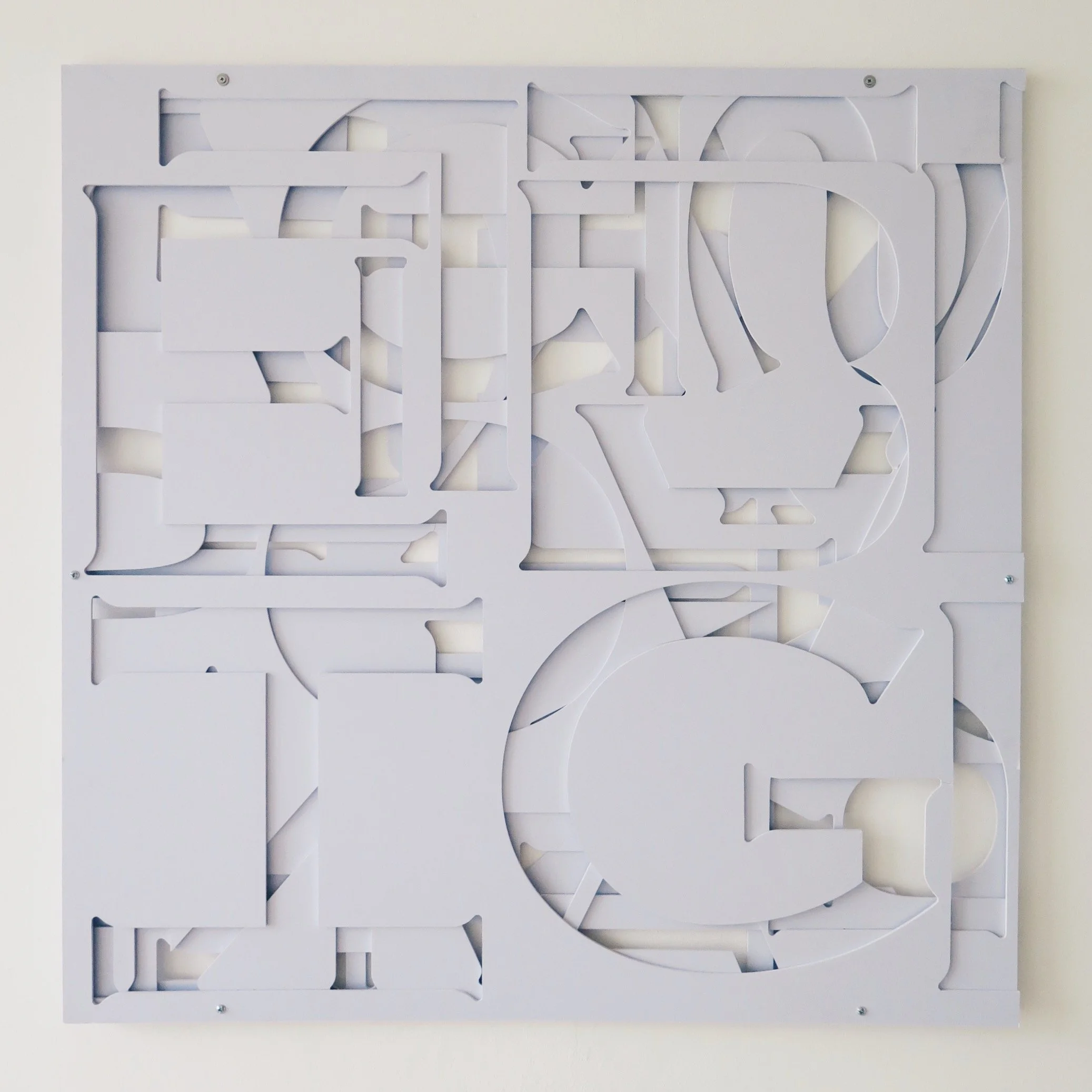 Significado - 2023 Ensamblaje de PVC
120 x 120cm