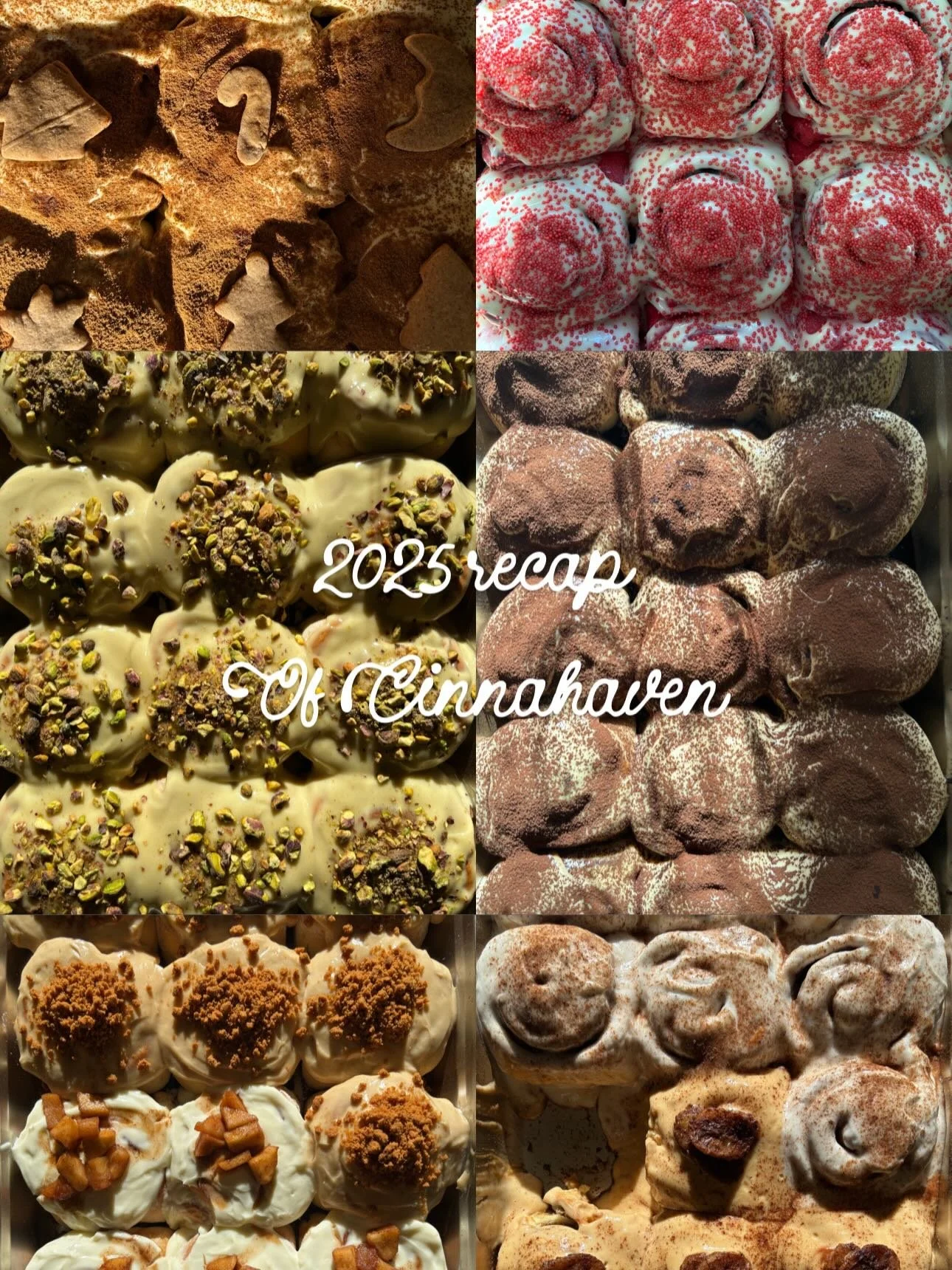 2025 🤍 a year we&rsquo;ll never forget

In April, we opened Cinnahaven &ndash;
Hungary&rsquo;s first cinnamon roll spot 🌀🤎
Filled with dreams, excitement, and a whole lot of belief.

Month by month, roll by roll,
so many guests, smiles, good vibes