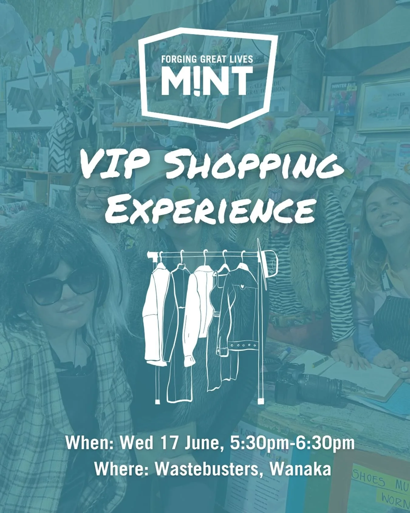 🌟 WASTEYS VIP SHOPPING 🌟 

Next Wednesday 17th of June @wanakawastebusters is opening after hours. You can take your time, browse comfortably, and enjoy a quieter shopping experience with fewer people. 

Get in touch with us to secure your spot! 🛍