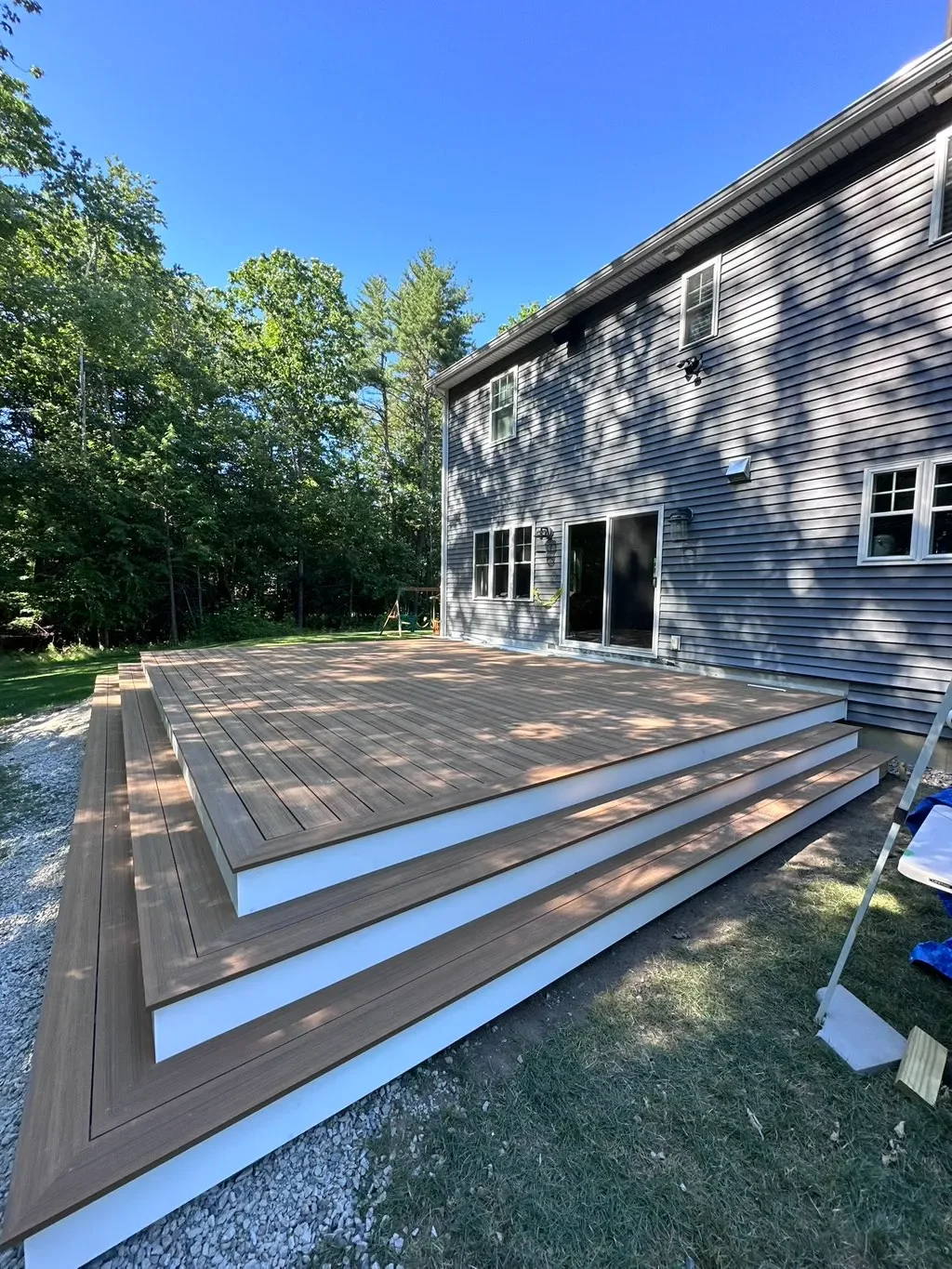 composite deck in Hampton Falls, NH